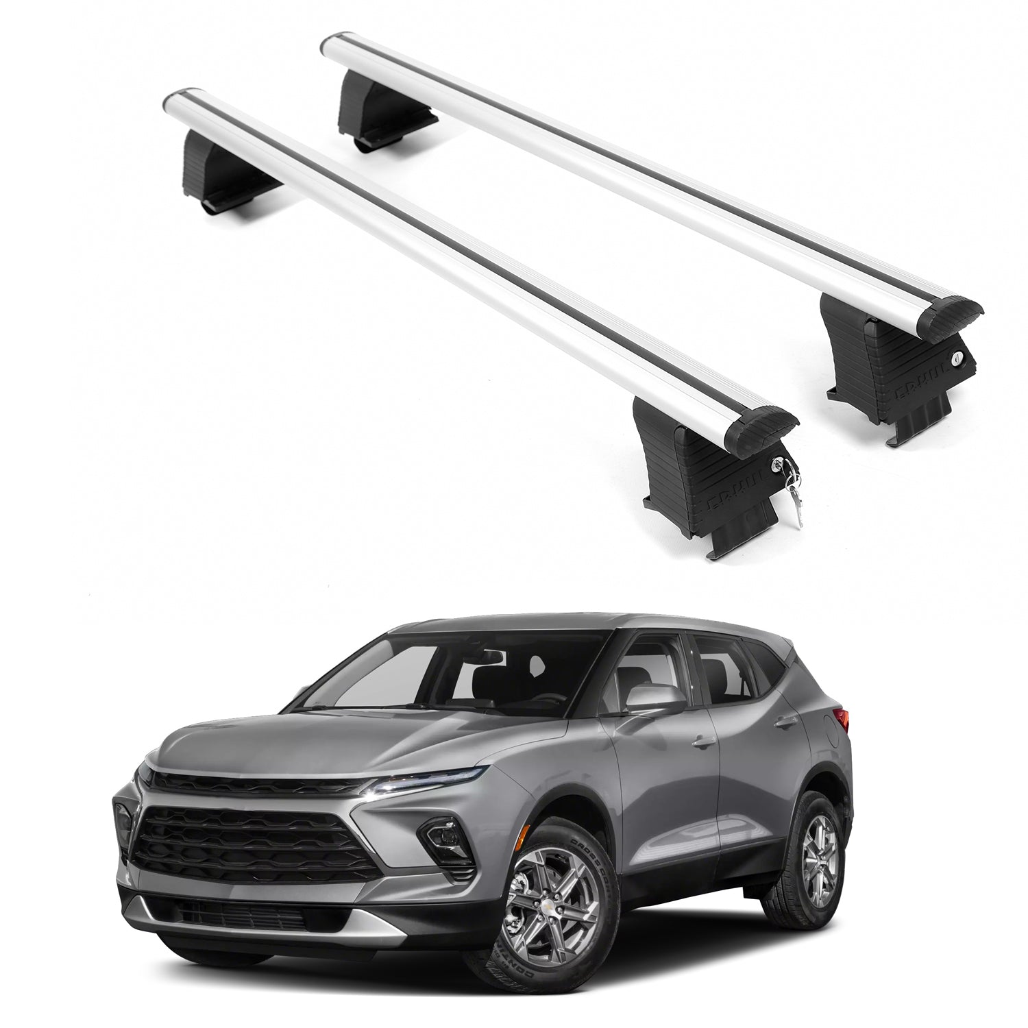 ERKUL Roof Rack Crossbars For CHEVROLET BLAZER 2019-2026