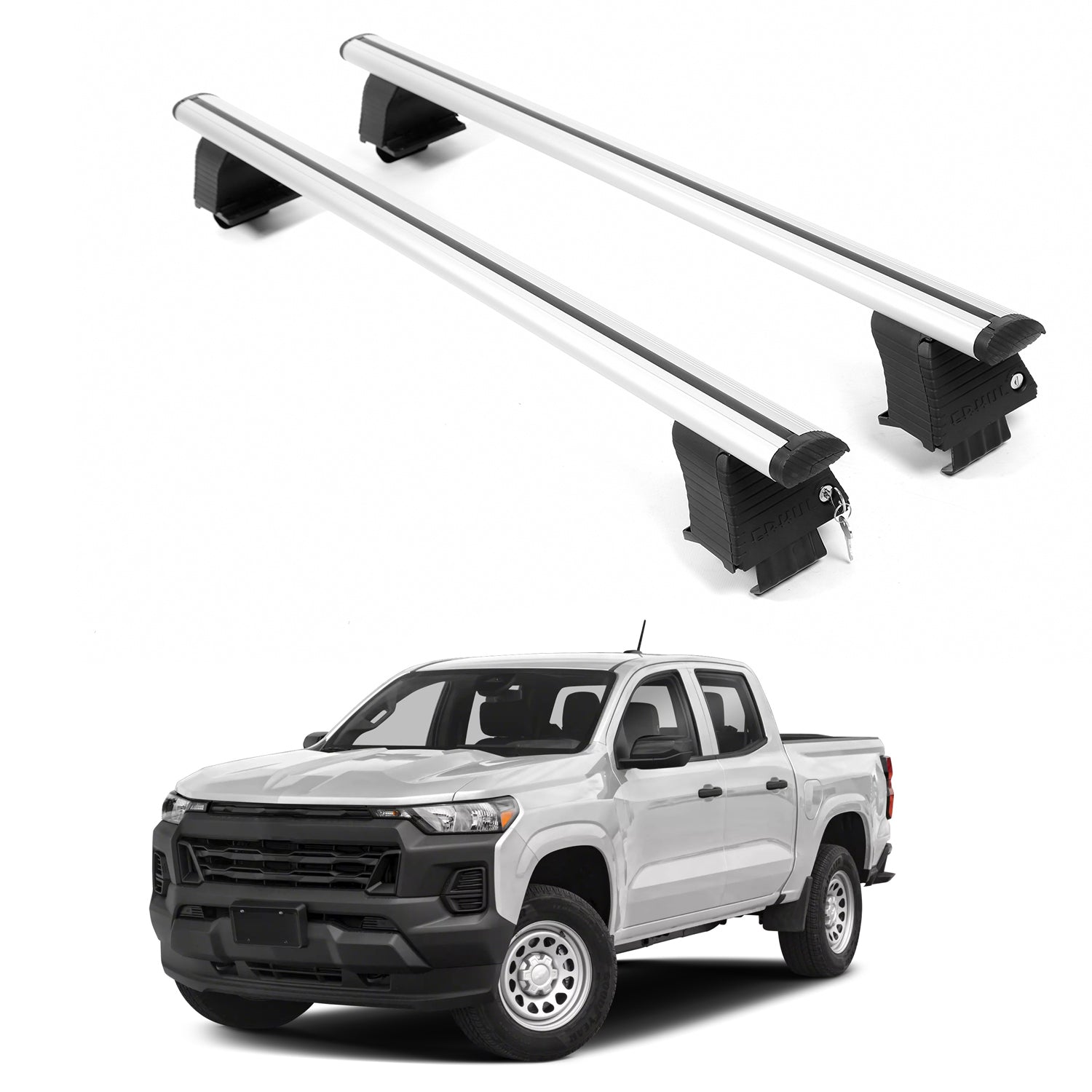 ERKUL Roof Rack Crossbars For CHEVROLET COLARADO 2023-2026