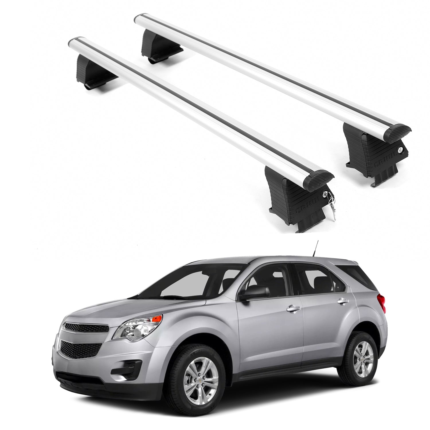 ERKUL Roof Rack Crossbars For CHEVROLET EQUINOX 2010-2017