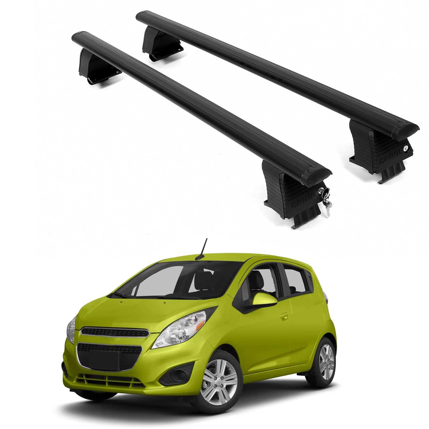 ERKUL Roof Rack Crossbars For CHEVROLET SPARK 2013-2015