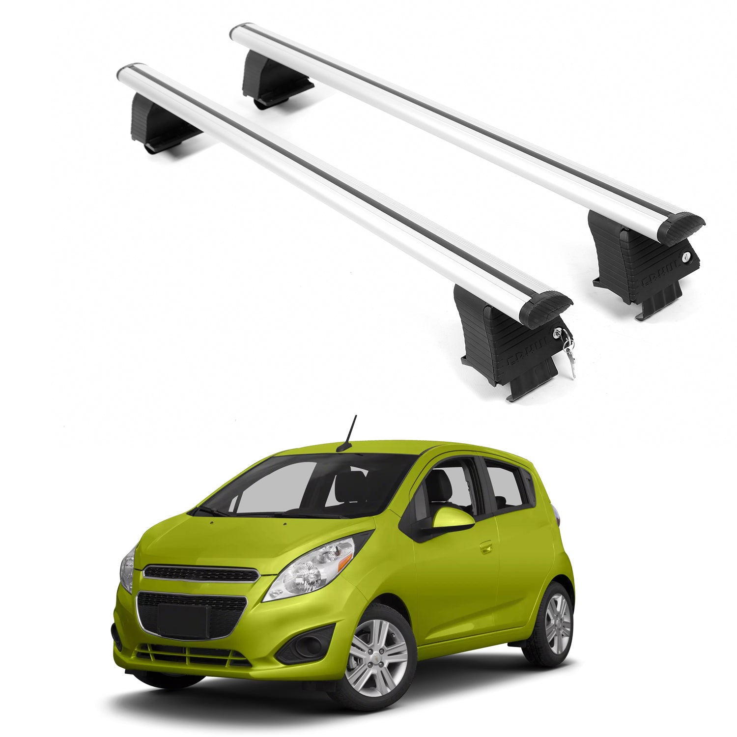 ERKUL Roof Rack Crossbars For CHEVROLET SPARK 2013-2015