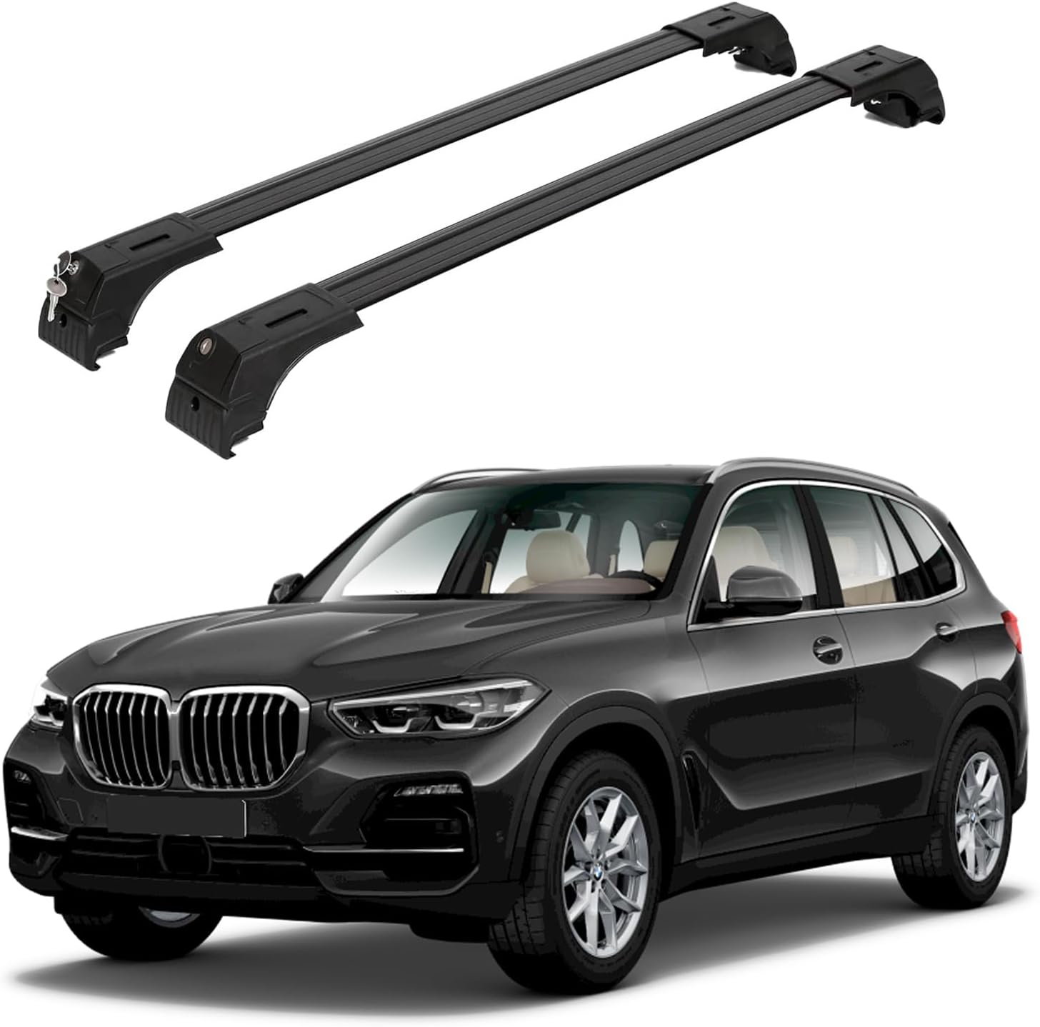 ERKUL Roof Rack Crossbars For BMW X5 2019-2026