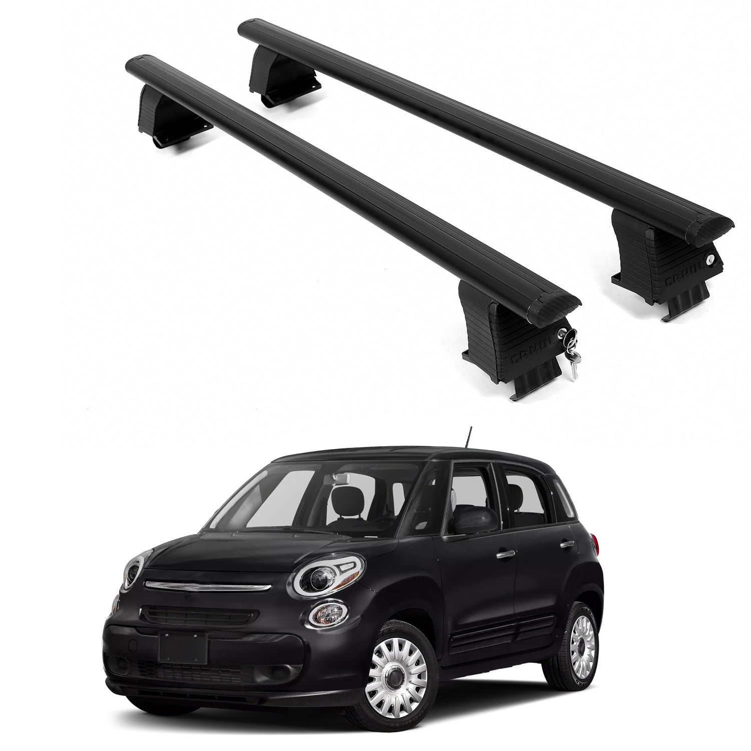 ERKUL Roof Rack Crossbars For FIAT 500L 2013-2020