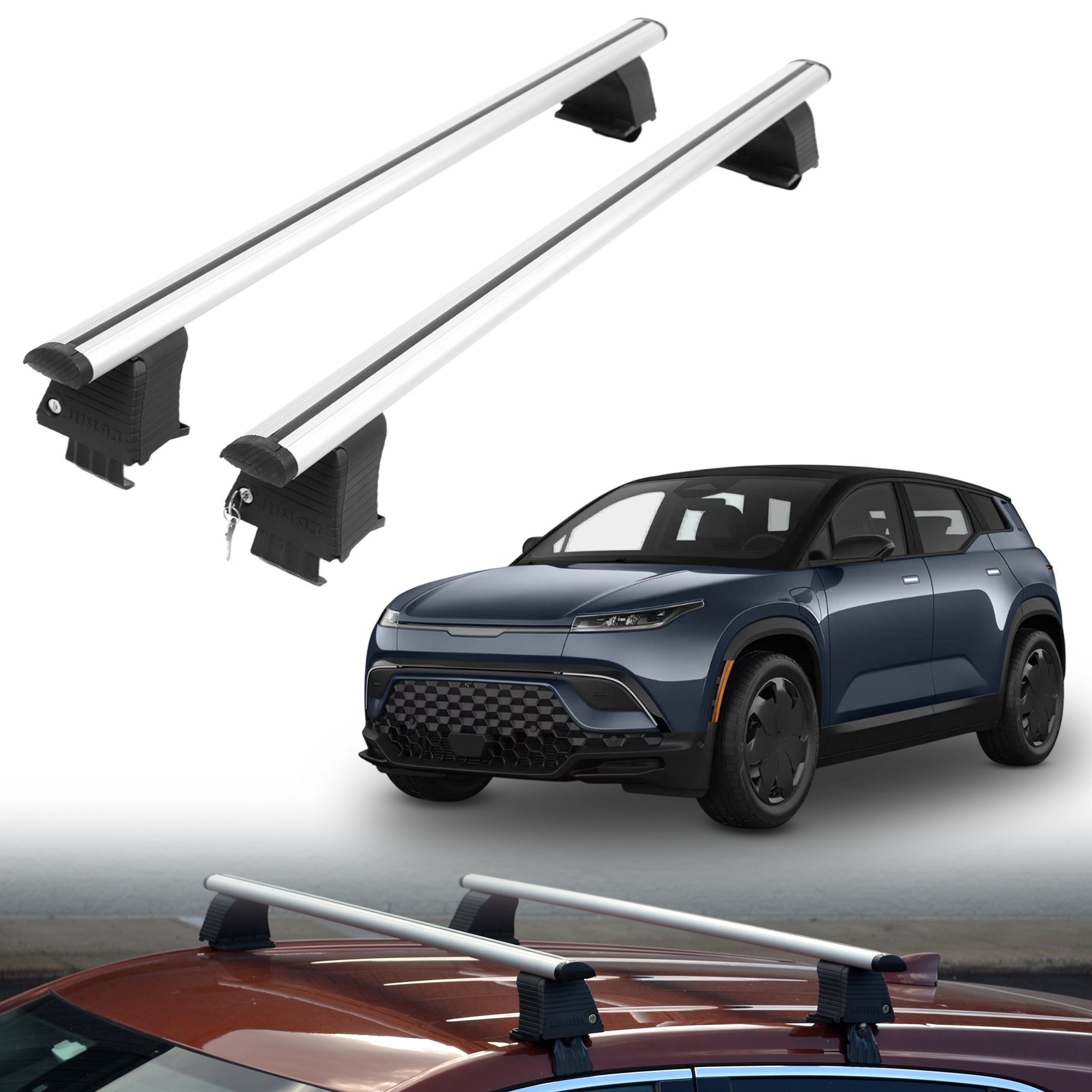 ERKUL Roof Rack Crossbars For FISKER OCEAN 2023-2024