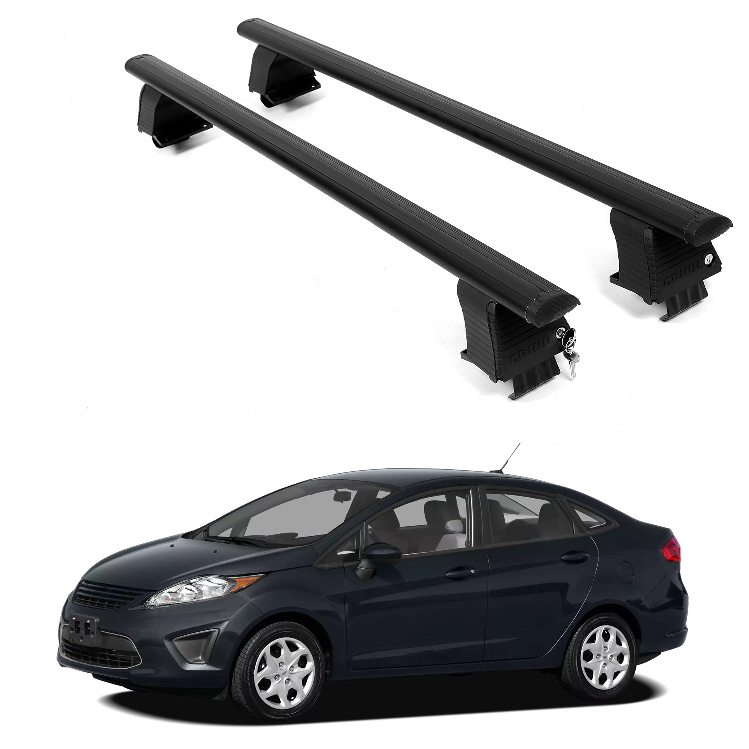 ERKUL Roof Rack Crossbars For FORD FIESTA 2011-2019