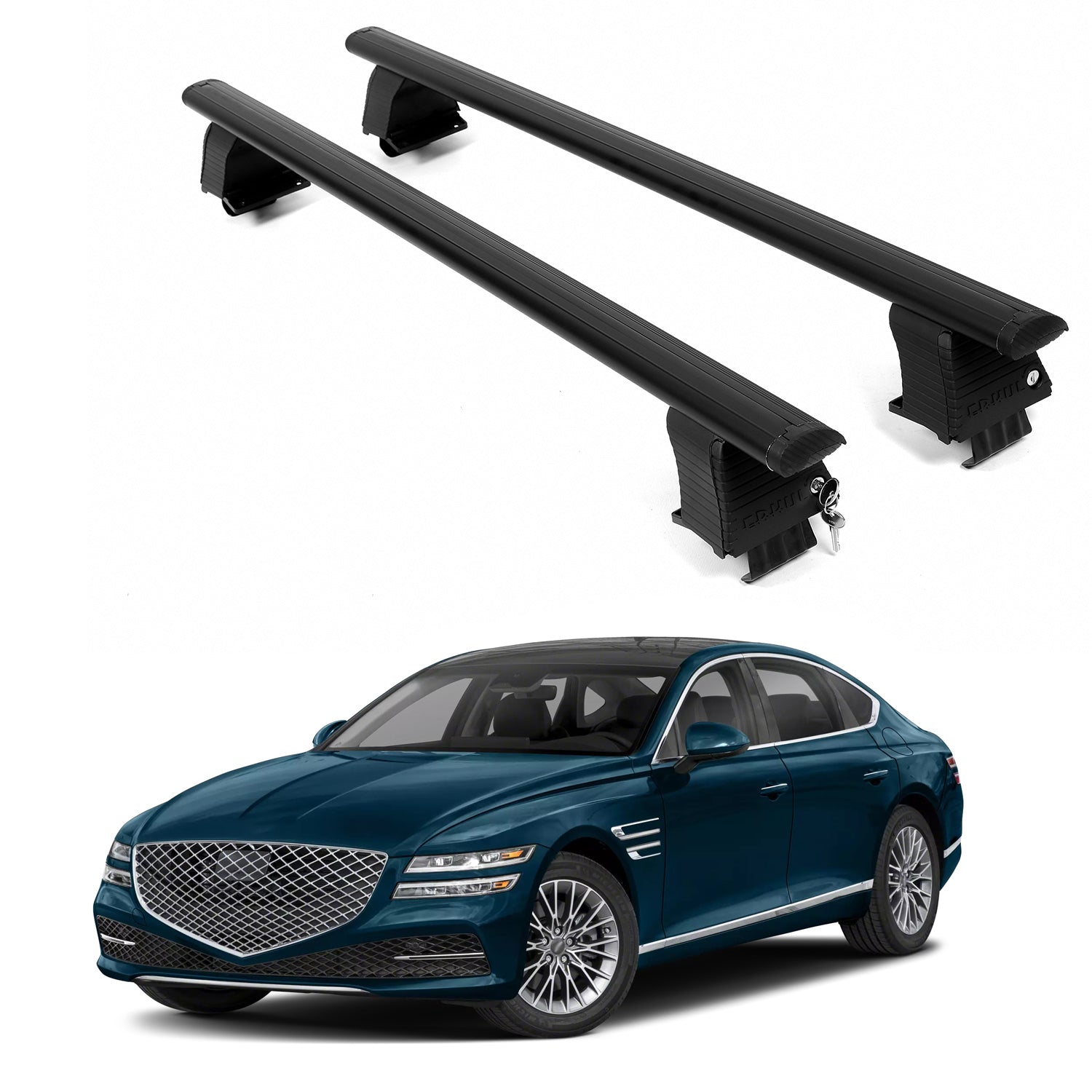 ERKUL Roof Rack Crossbars For GENESIS G80 2021-2026