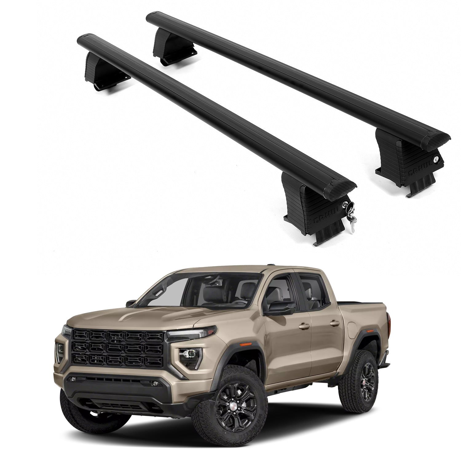 ERKUL Roof Rack Crossbars For GMC CANYON 2023-2026