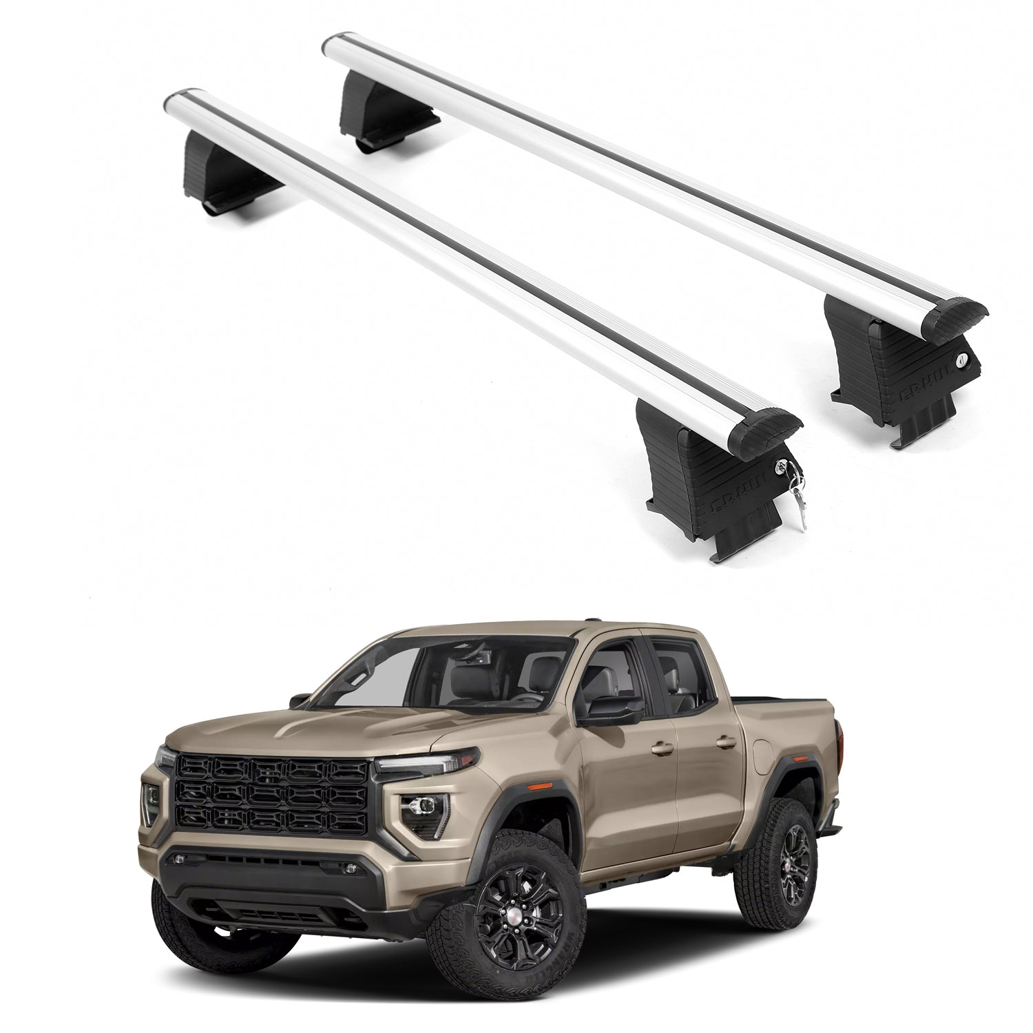 ERKUL Roof Rack Crossbars For GMC CANYON 2023-2026