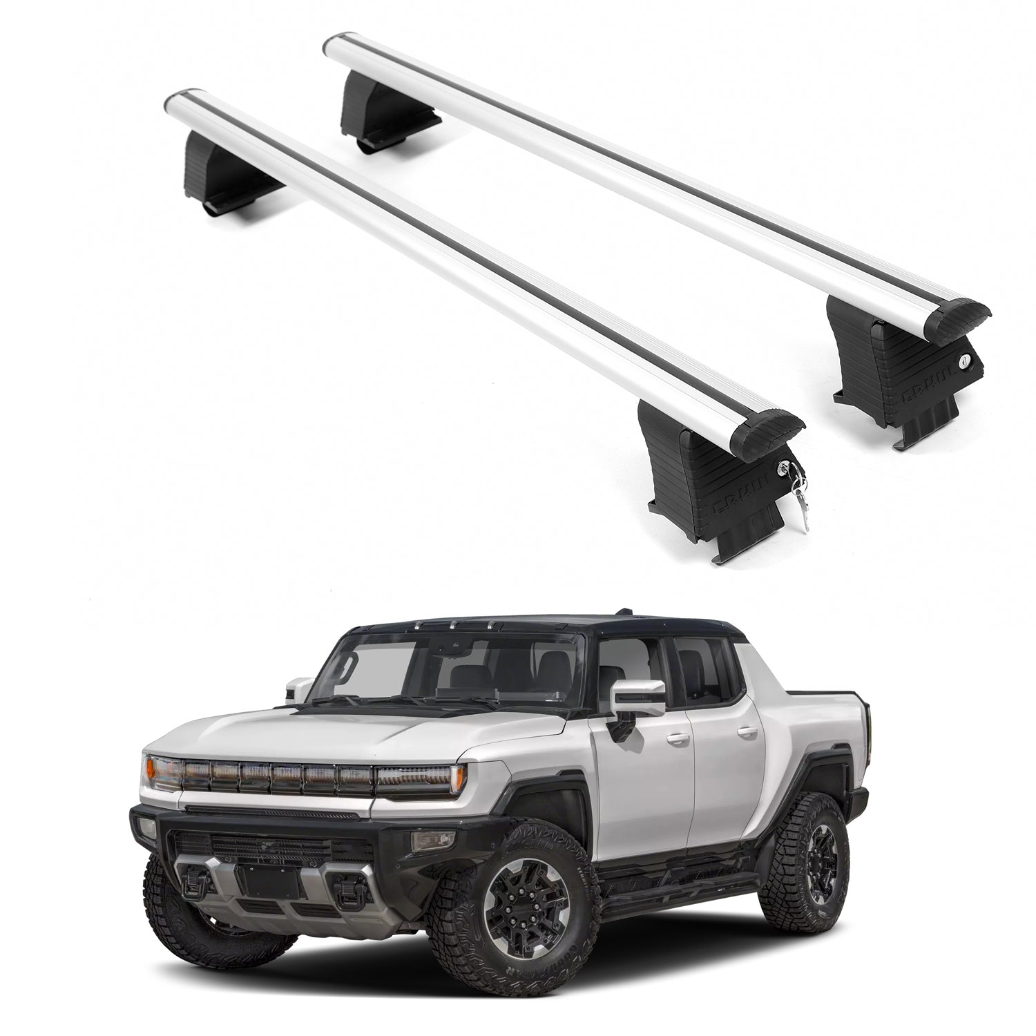 ERKUL Roof Rack Crossbars For GMC HUMMER EV 2022-2026