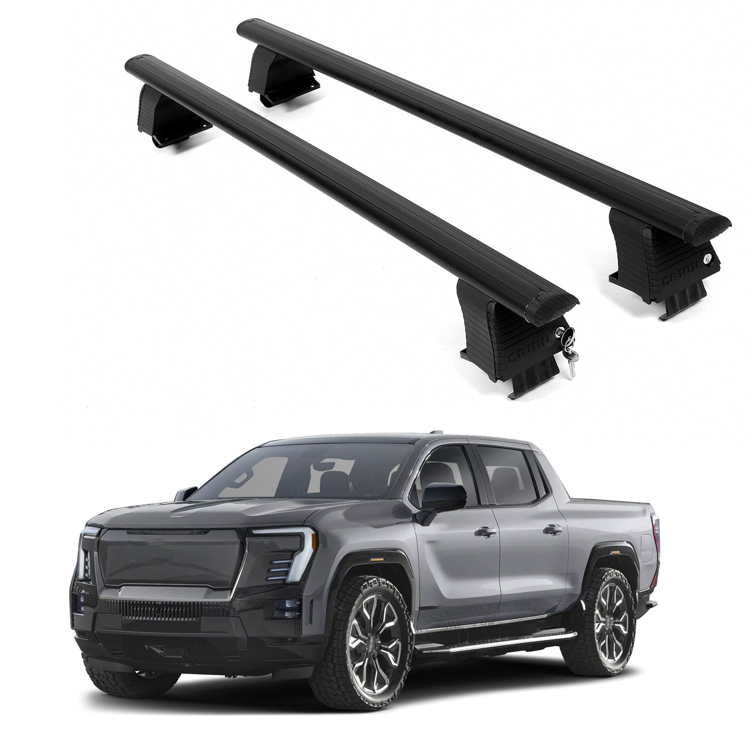 ERKUL Roof Rack Crossbars For GMC SIERRA EV DENALI 2024-2026