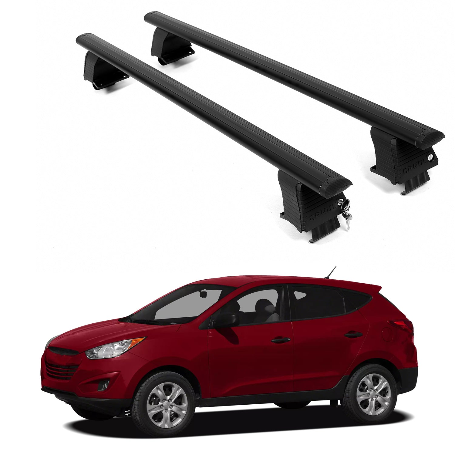 ERKUL Roof Rack Crossbars For HYUNDAI TUCSON 2010-2015