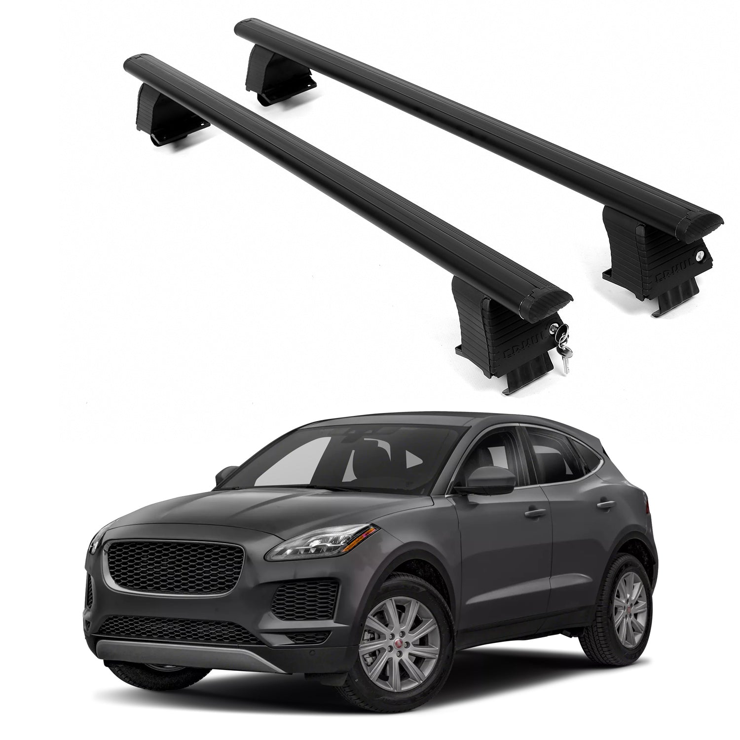 ERKUL Roof Rack Crossbars For JAGUAR E-PACE 2018-2024