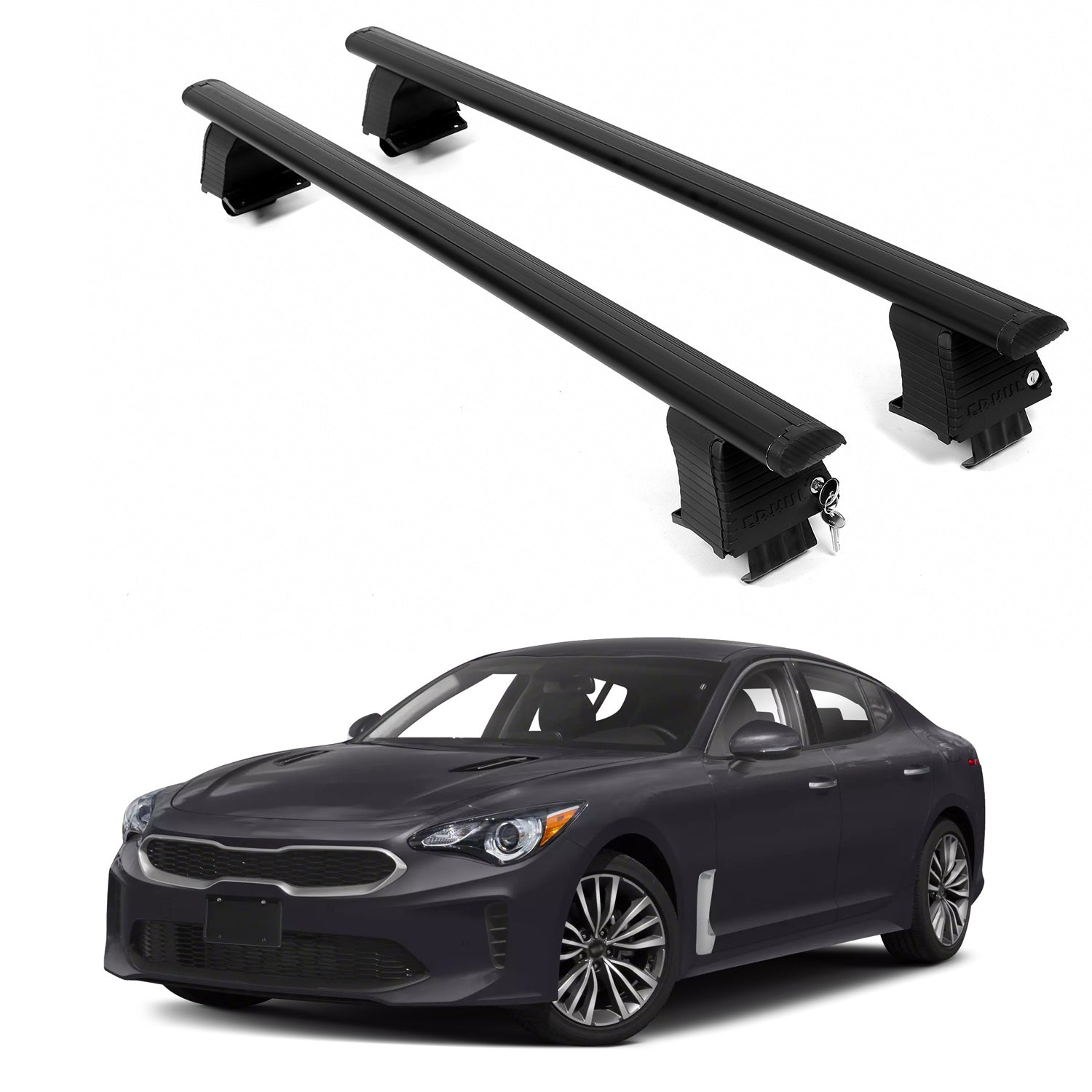 ERKUL Roof Rack Crossbars For KIA STINGER 2018-2023