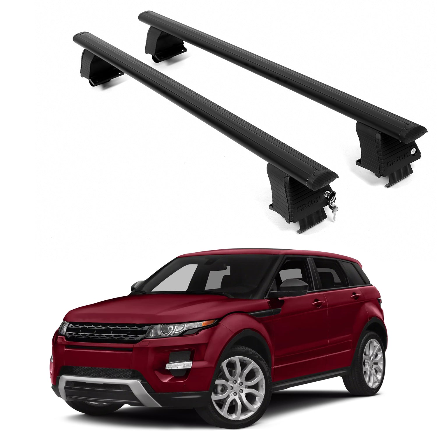 ERKUL Roof Rack Crossbars For LAND ROVER RANGE ROVER EVOQUE 2011-2018
