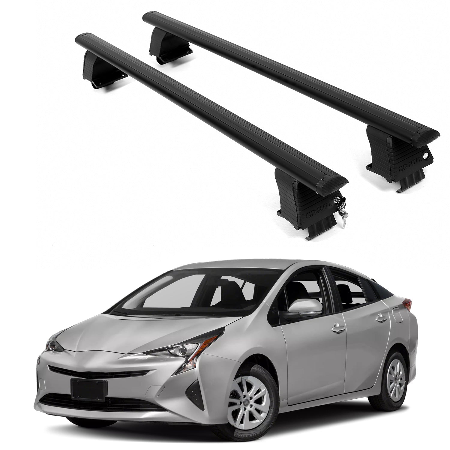 ERKUL Roof Rack Crossbars For TOYOTA PRIUS 2016-2022