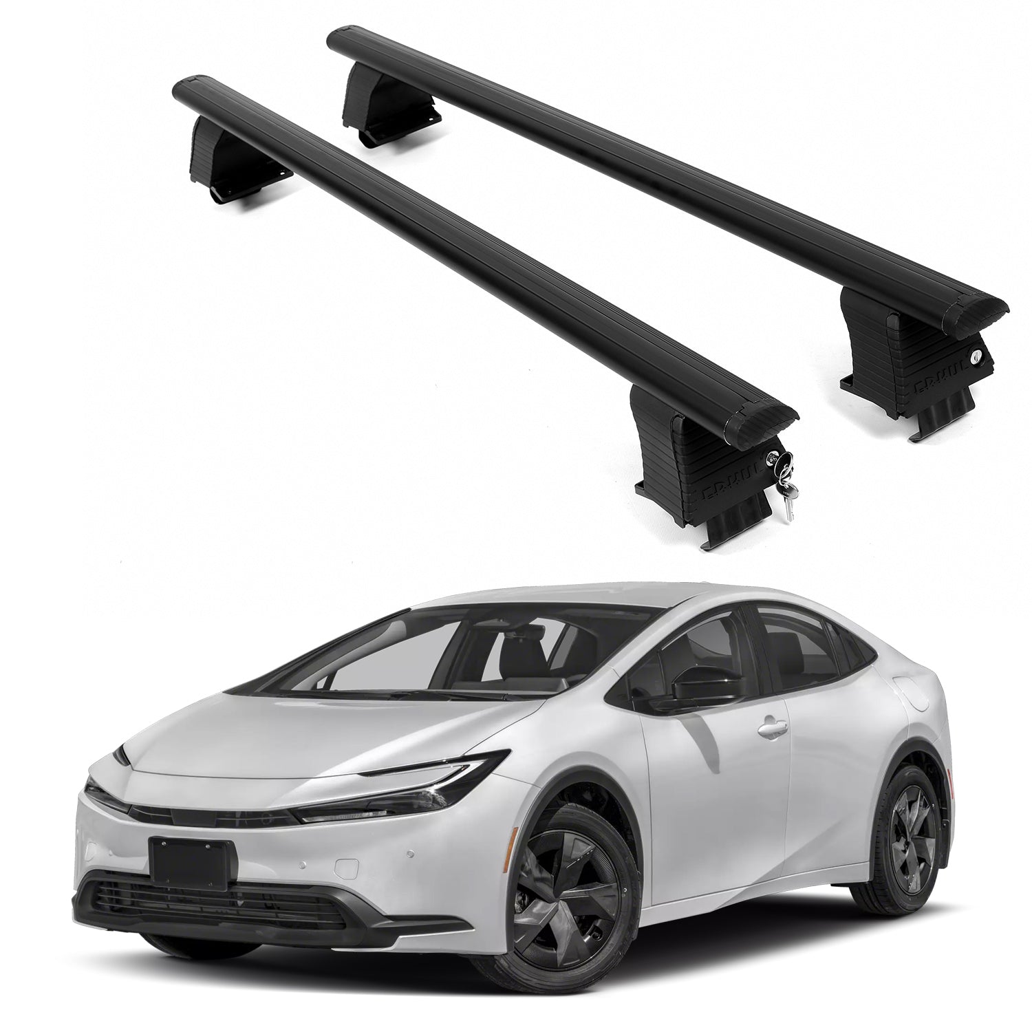 ERKUL Roof Rack Crossbars For TOYOTA PRIUS 2023-2026