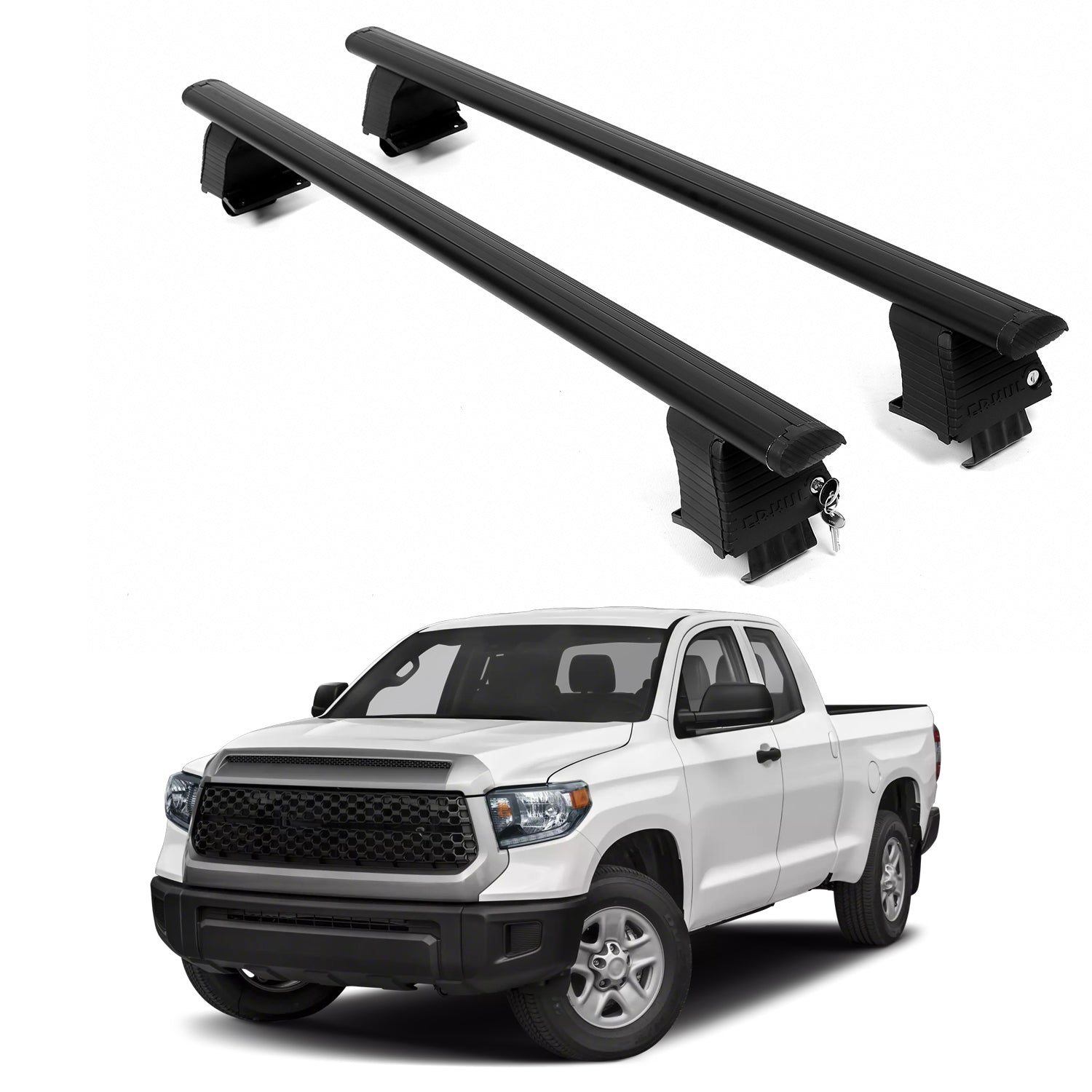 ERKUL Roof Rack Crossbars For TOYOTA TUNDRA 2007-2021