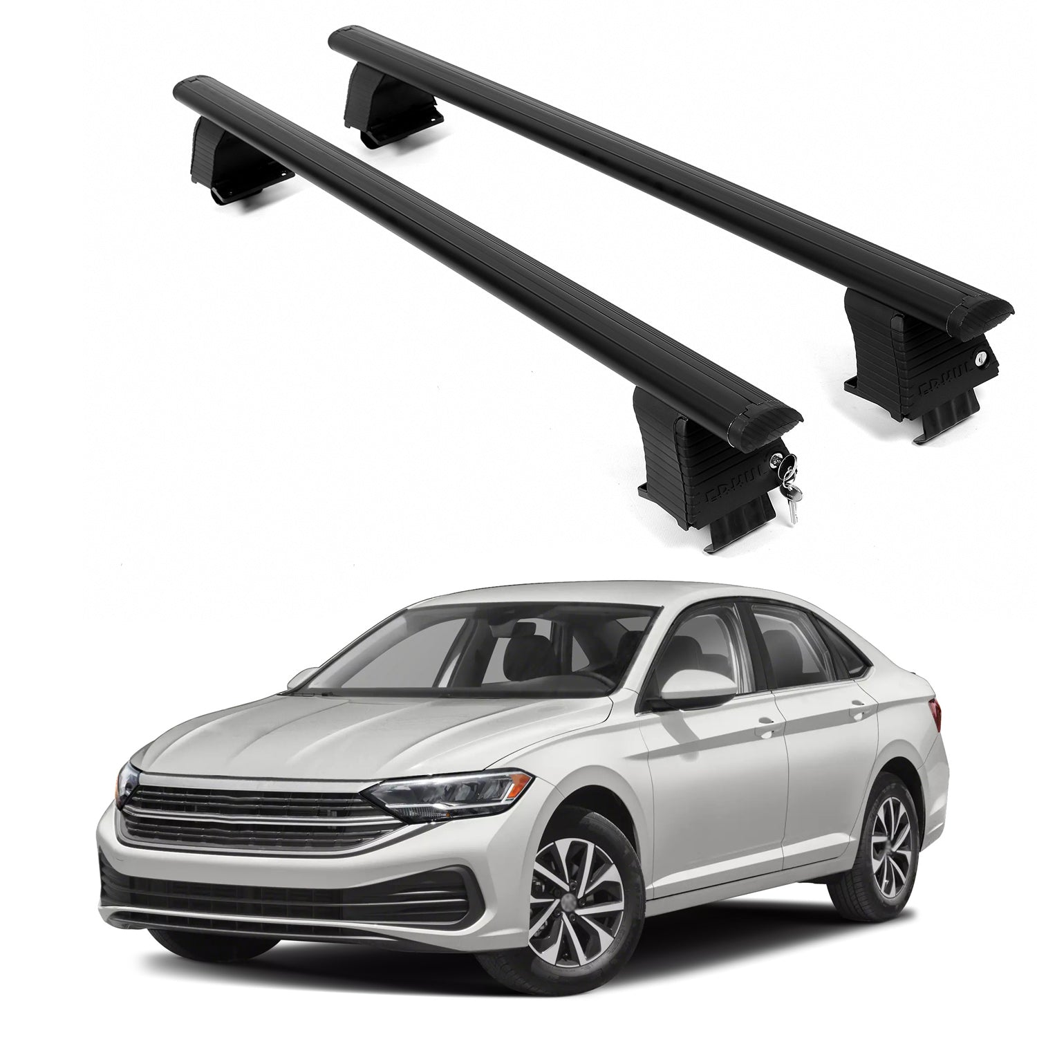ERKUL Roof Rack Crossbars For VOLKSWAGEN JETTA 2019-2026