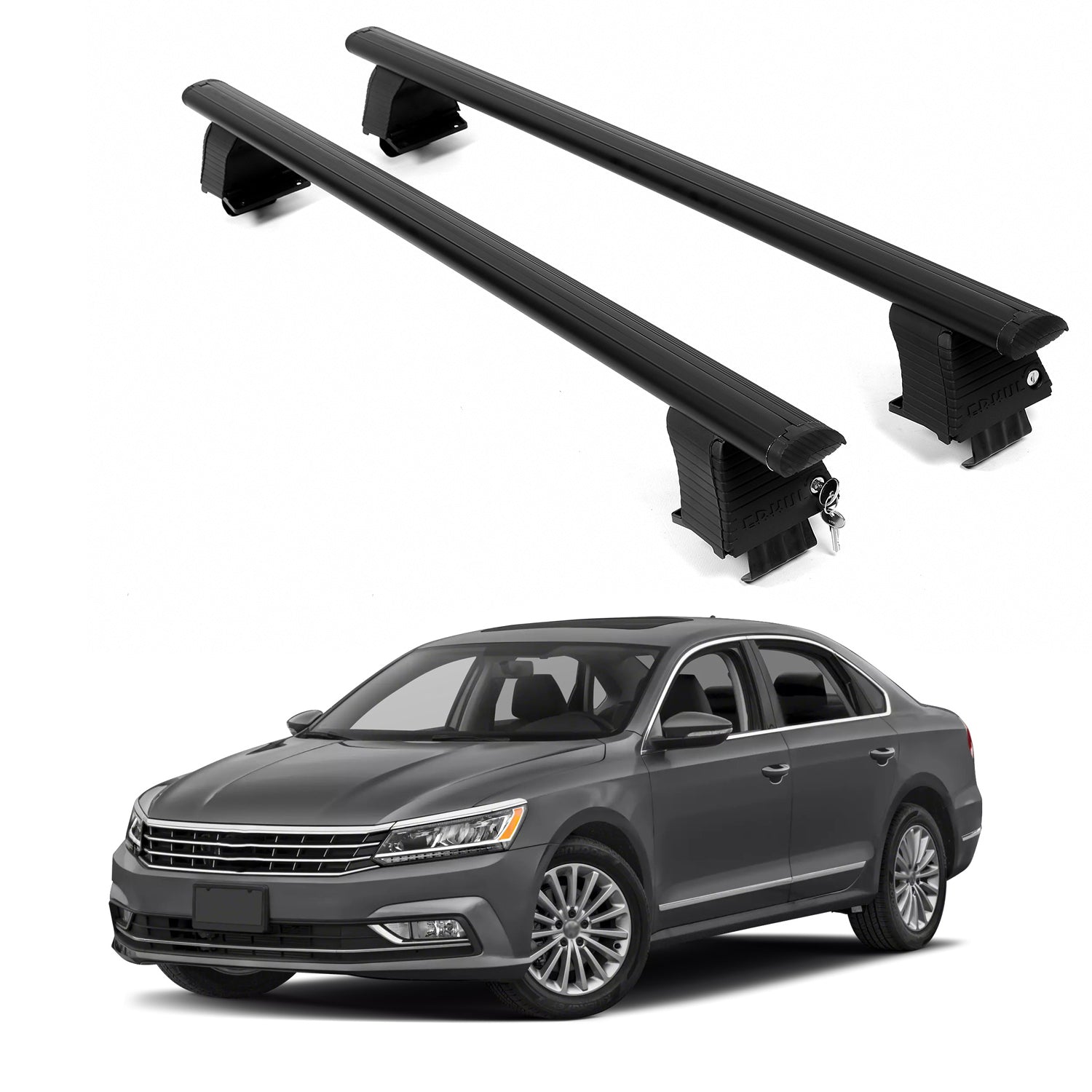 ERKUL Roof Rack Crossbars For VOLKSWAGEN PASSAT 2012-2019