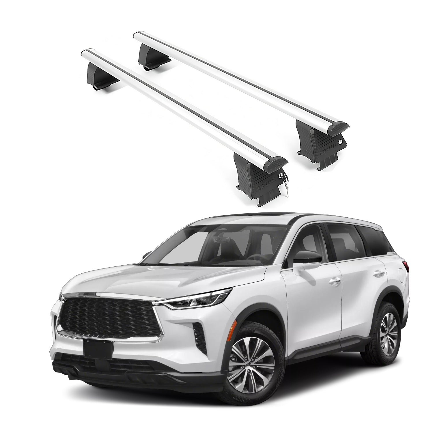 ERKUL Roof Rack Crossbars For INFINITI QX60 2022-2026
