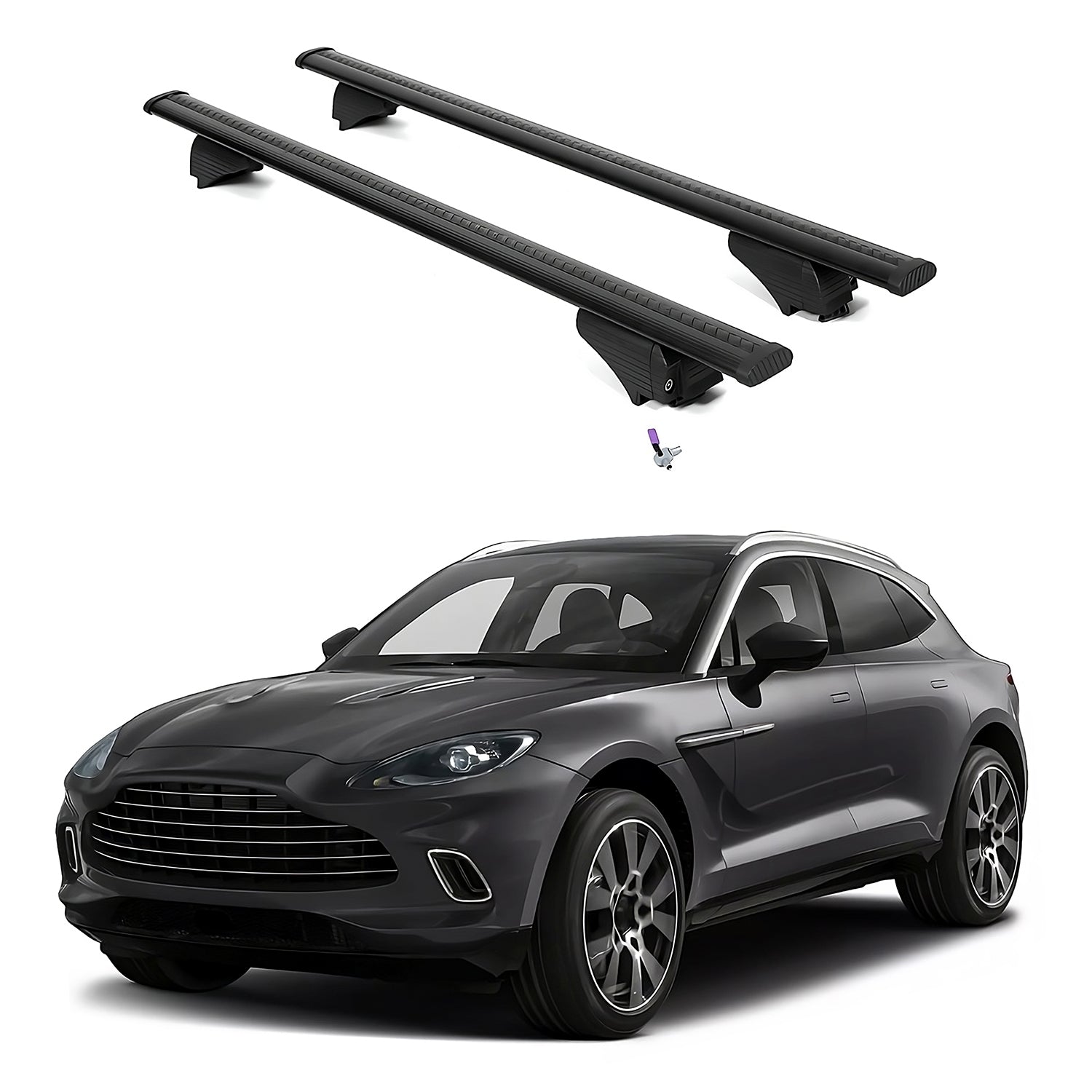 ERKUL Roof Rack Crossbars For ASTON MARTIN DBX 2021-2026
