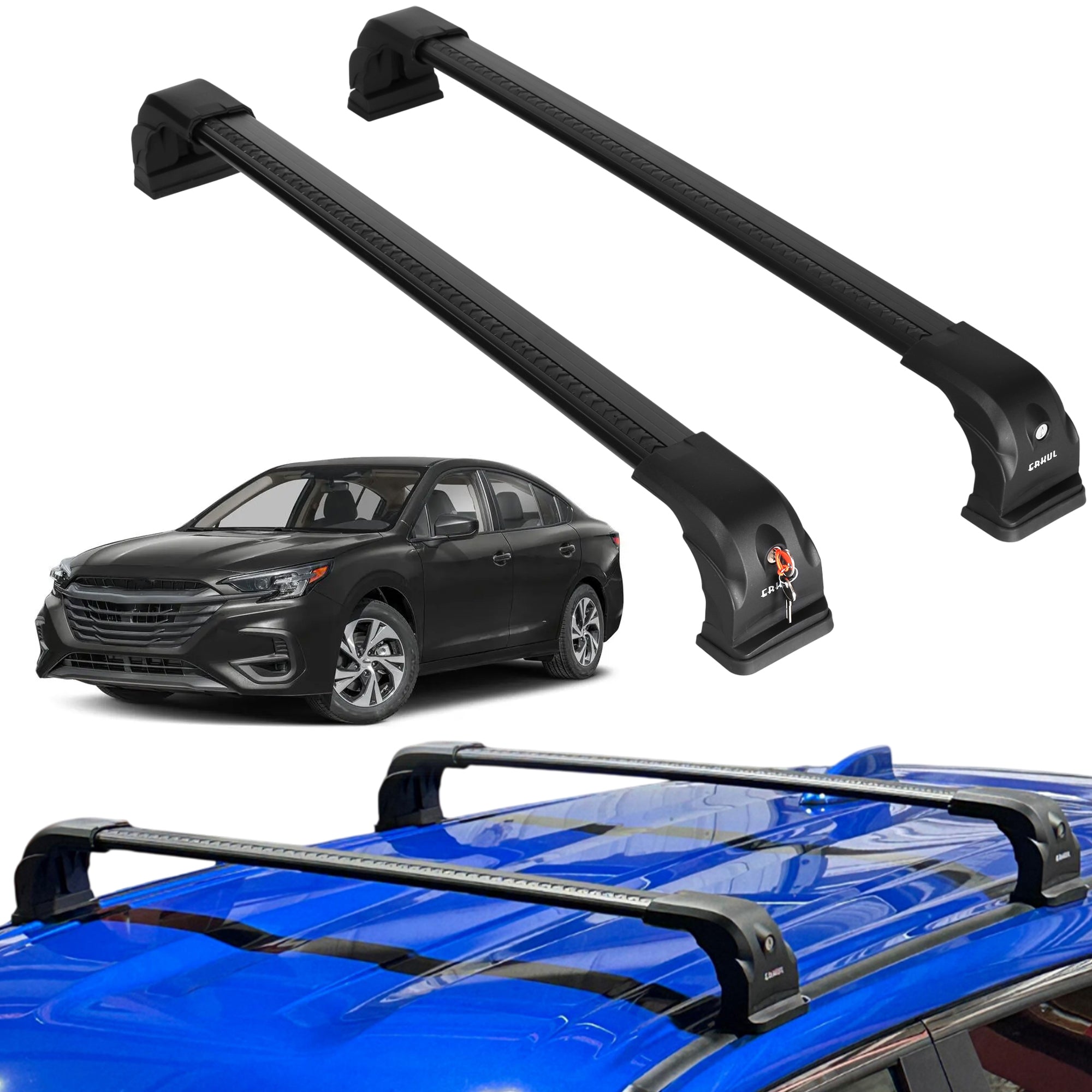 ERKUL Roof Rack Crossbars For SUBARU LEGACY 2020-2025