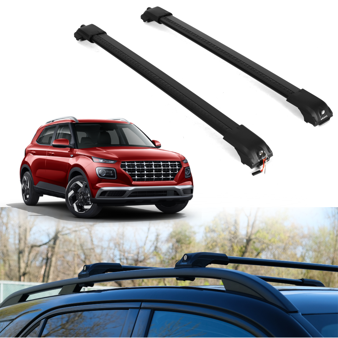 ERKUL Roof Rack Crossbars For HYUNDAI VENUE 2020-2026