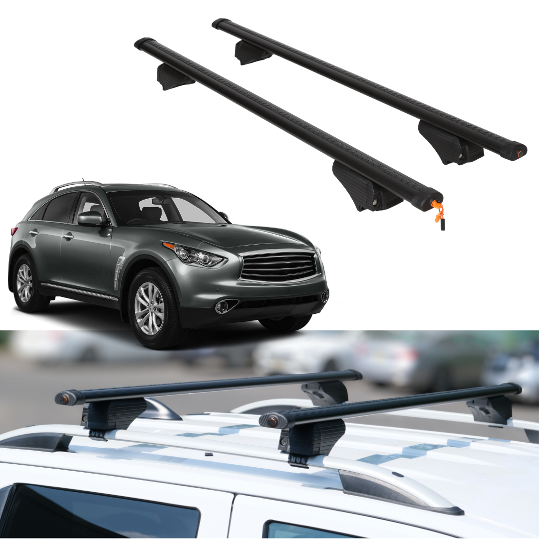 ERKUL Roof Rack Crossbars For INFINITI FX37 / EX37 2013