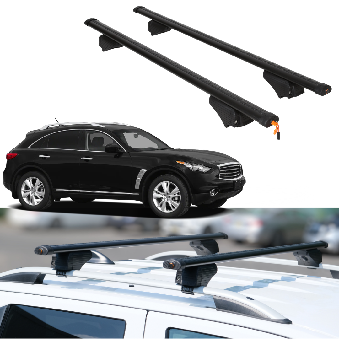 ERKUL Roof Rack Crossbars For INFINITI FX50 2009-2013