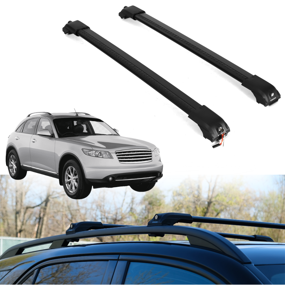 ERKUL Roof Rack Crossbars For INFINITI FX35 2003-2008