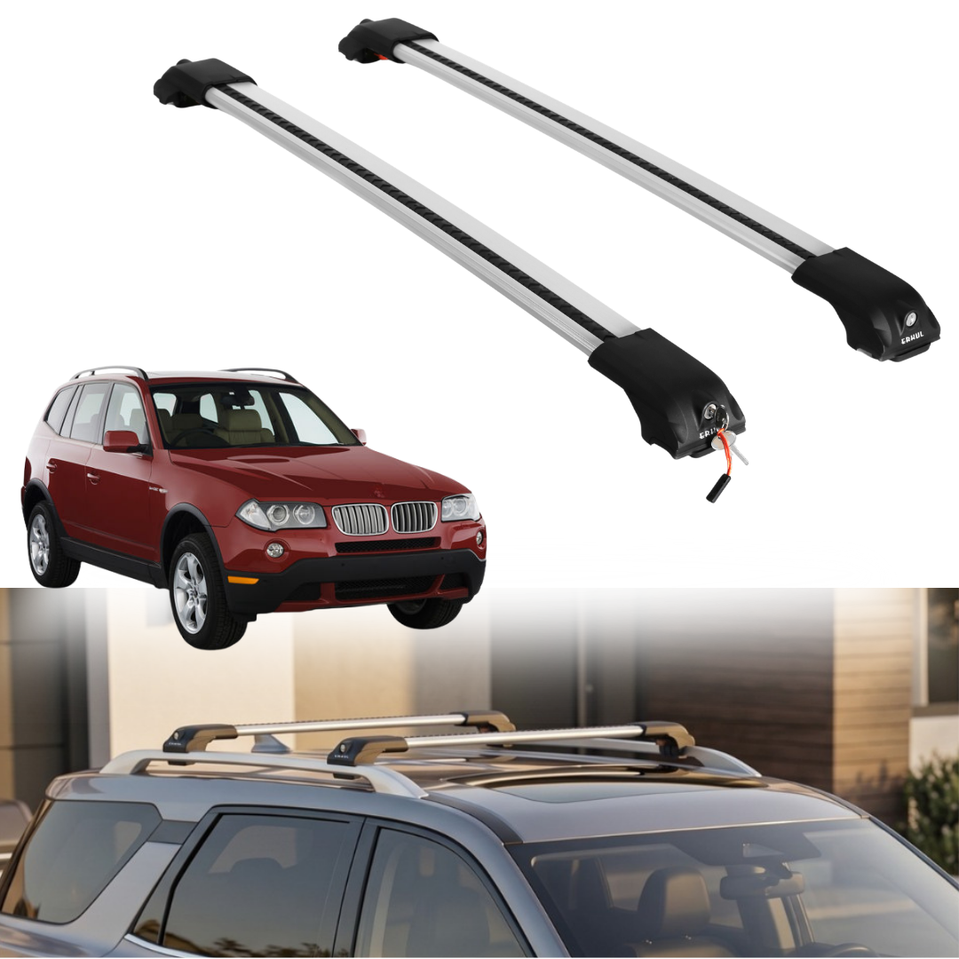 ERKUL Roof Rack Crossbars For BMW X3 2004-2010