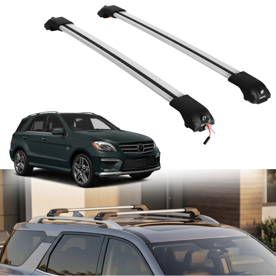 ERKUL Roof Rack Crossbars For MERCEDES-BENZ M-CLASS 2012-2015