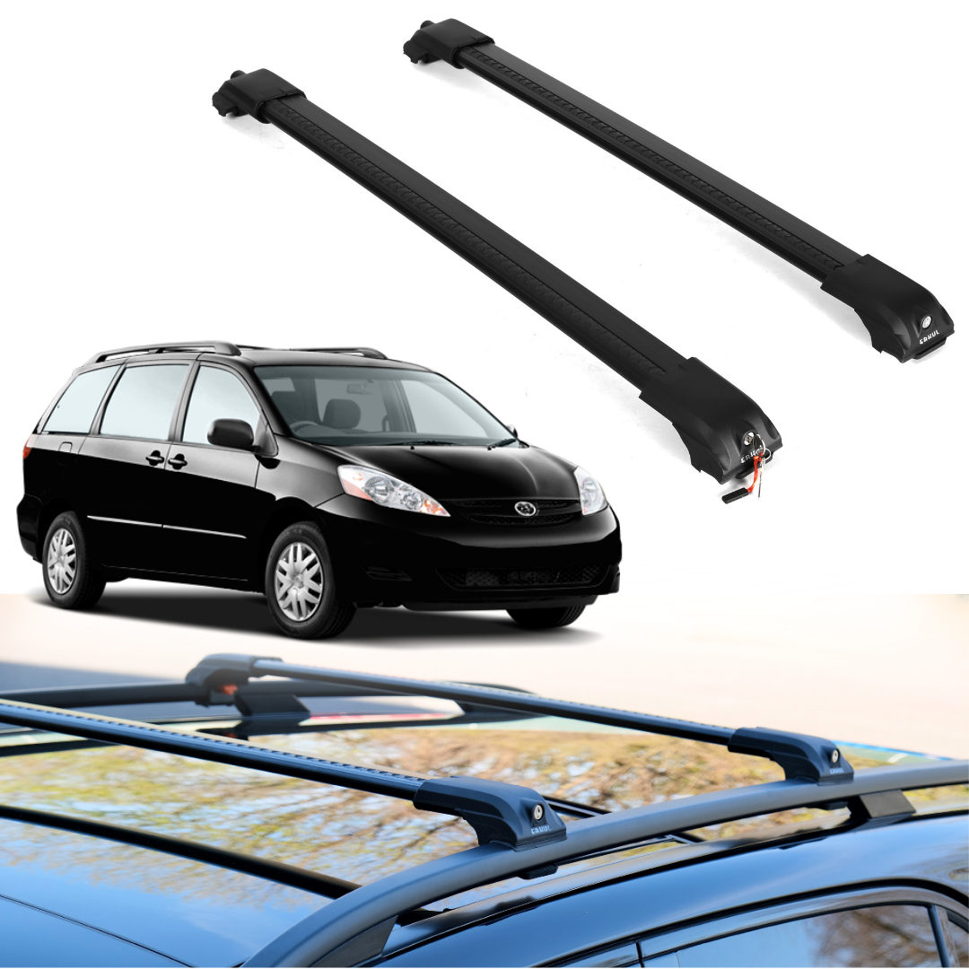 ERKUL Roof Rack Crossbars For TOYOTA SIENNA 2004-2010