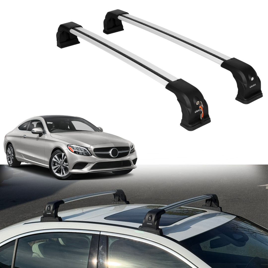 ERKUL Roof Rack Crossbars For MERCEDES-BENZ C-CLASS 2015-2021