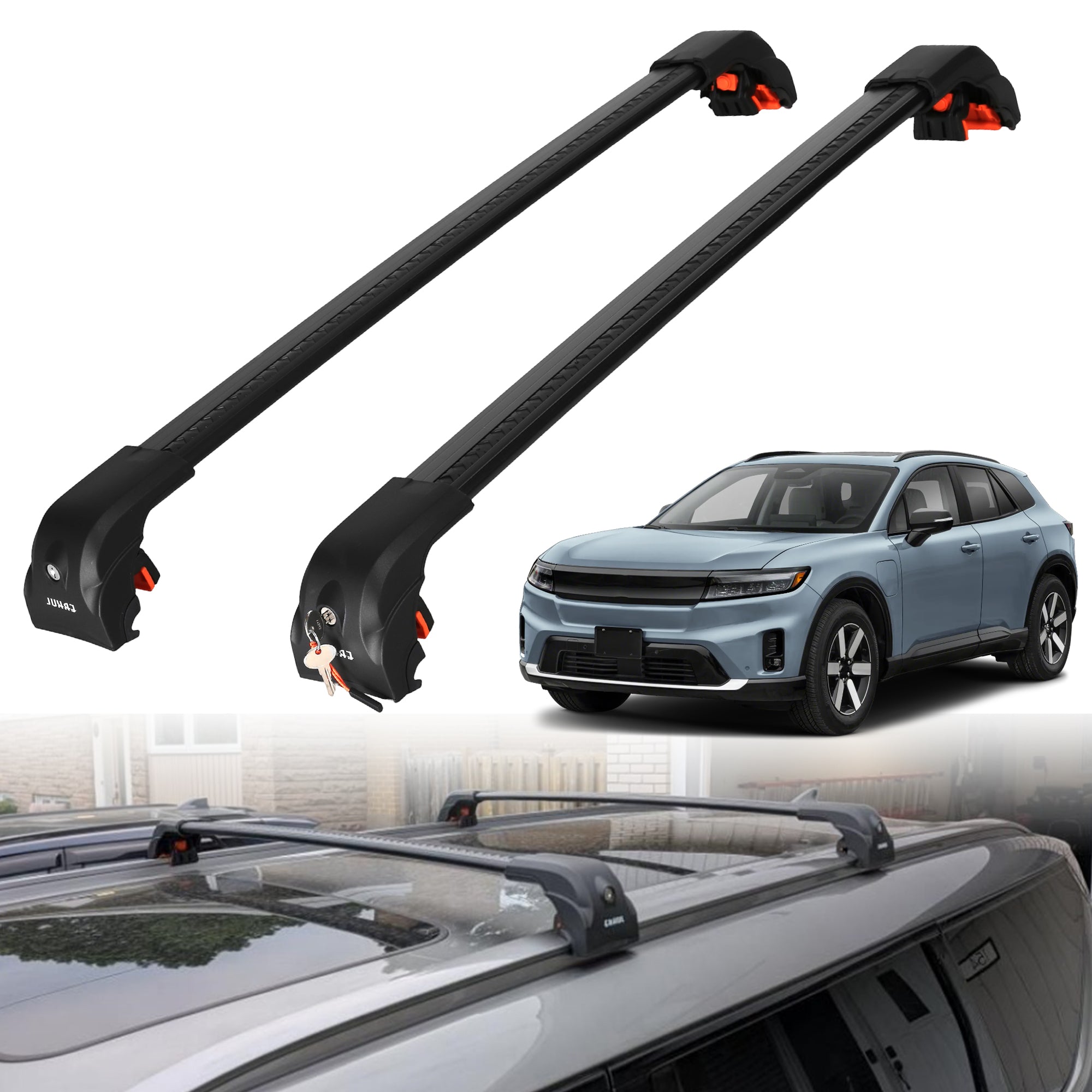 ERKUL Roof Rack Crossbars For HONDA PROLOGUE 2024-2026
