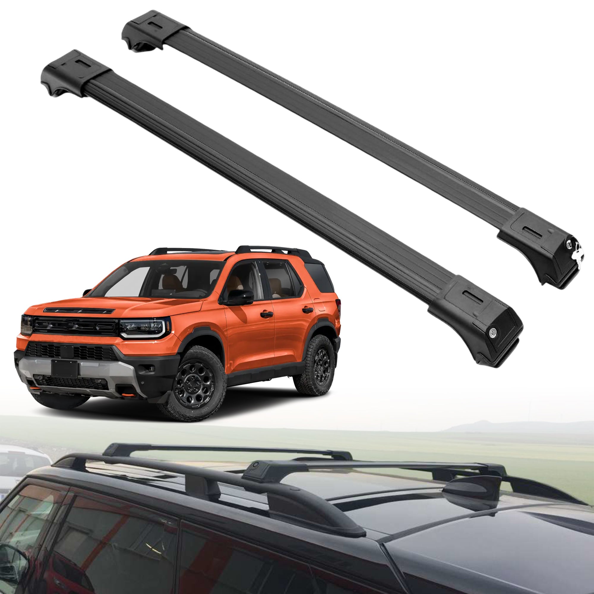ERKUL Roof Rack Crossbars For HONDA PASSPORT 2026