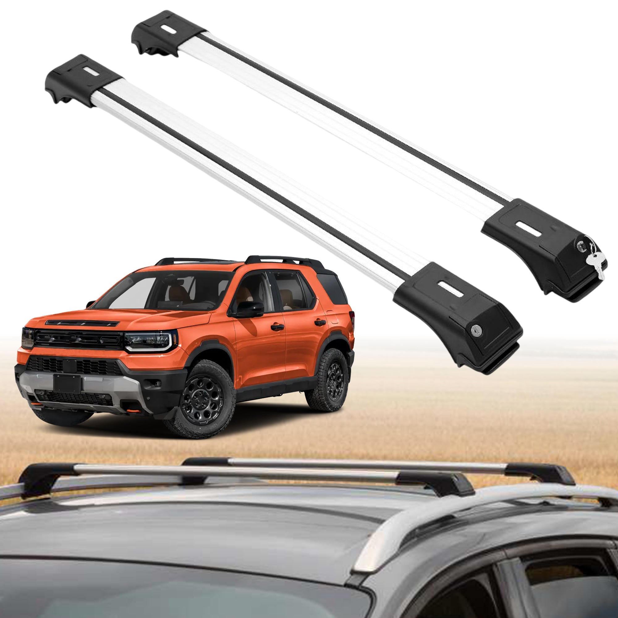 ERKUL Roof Rack Crossbars For HONDA PASSPORT 2026