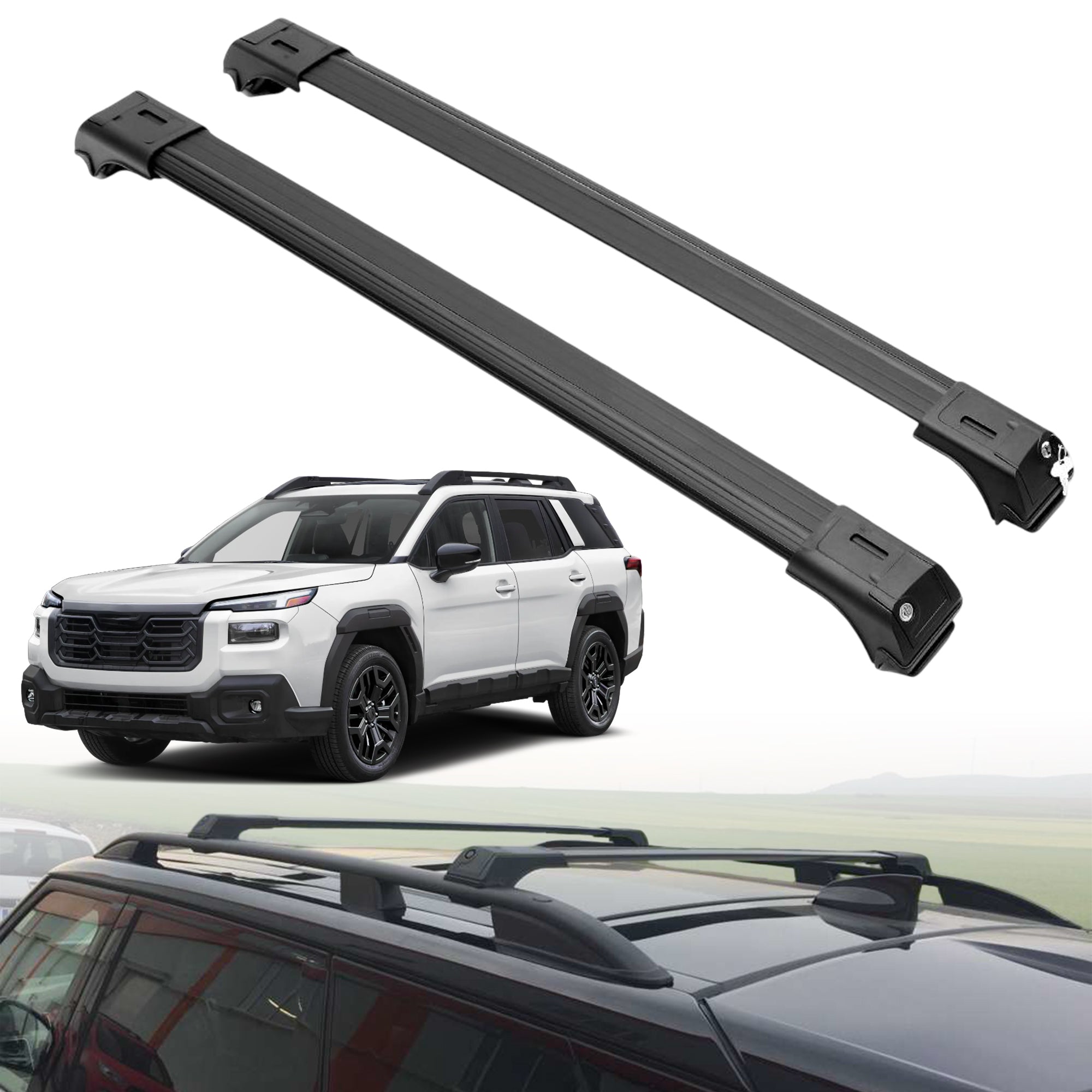 ERKUL Roof Rack Crossbars For SUBARU OUTBACK 2026