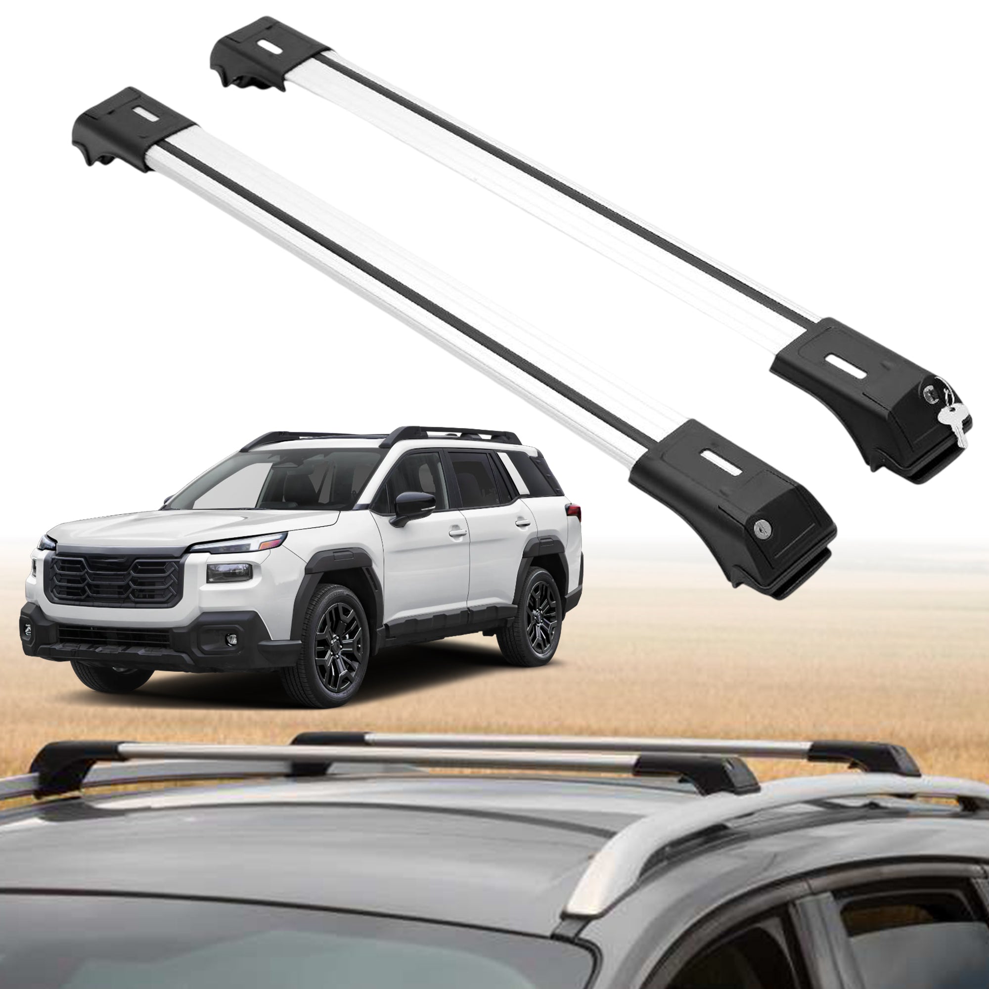 ERKUL Roof Rack Crossbars For SUBARU OUTBACK 2026