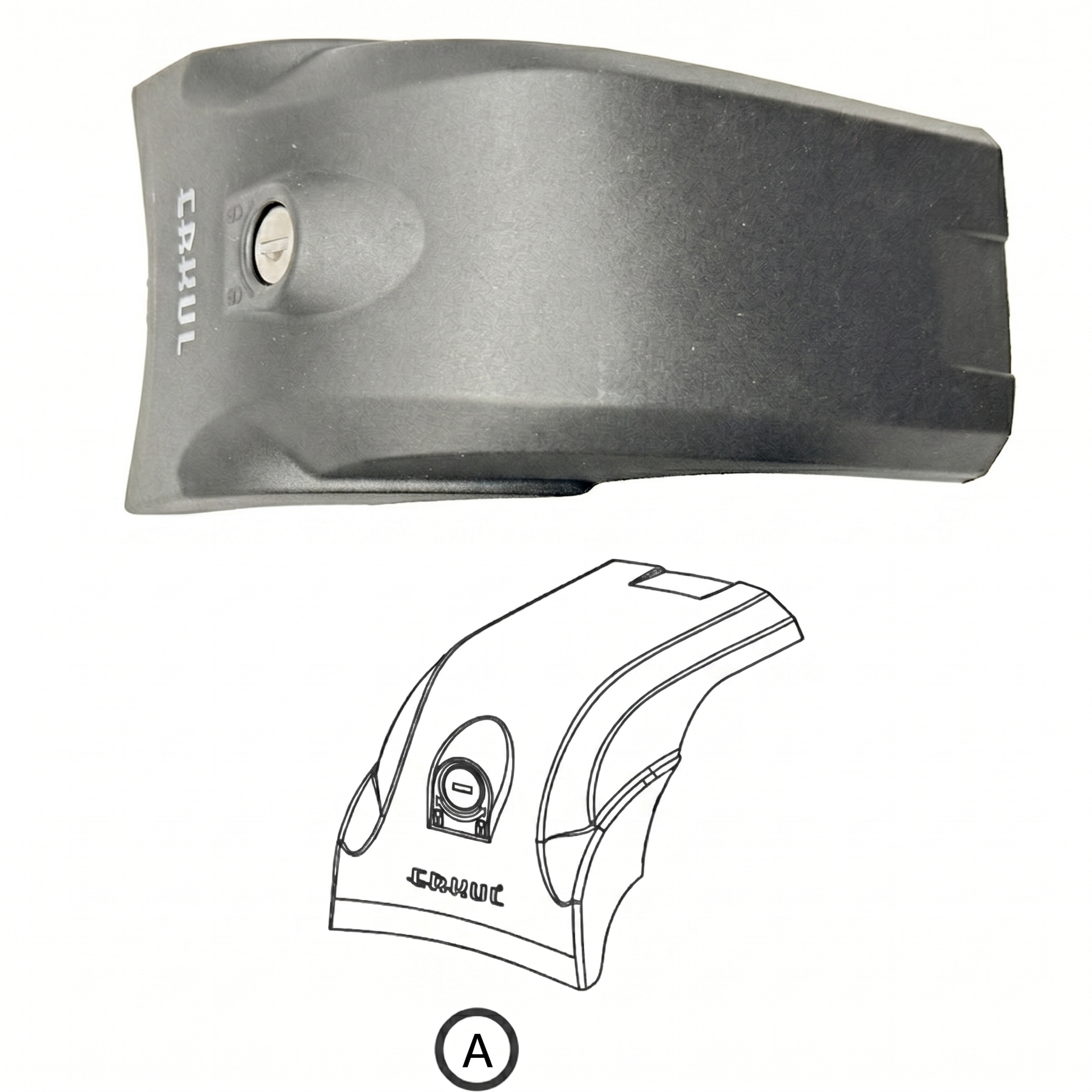 AeroGlide V3 (ECEM V3) - Replacement Parts for Fixed Point Roof Crossbars