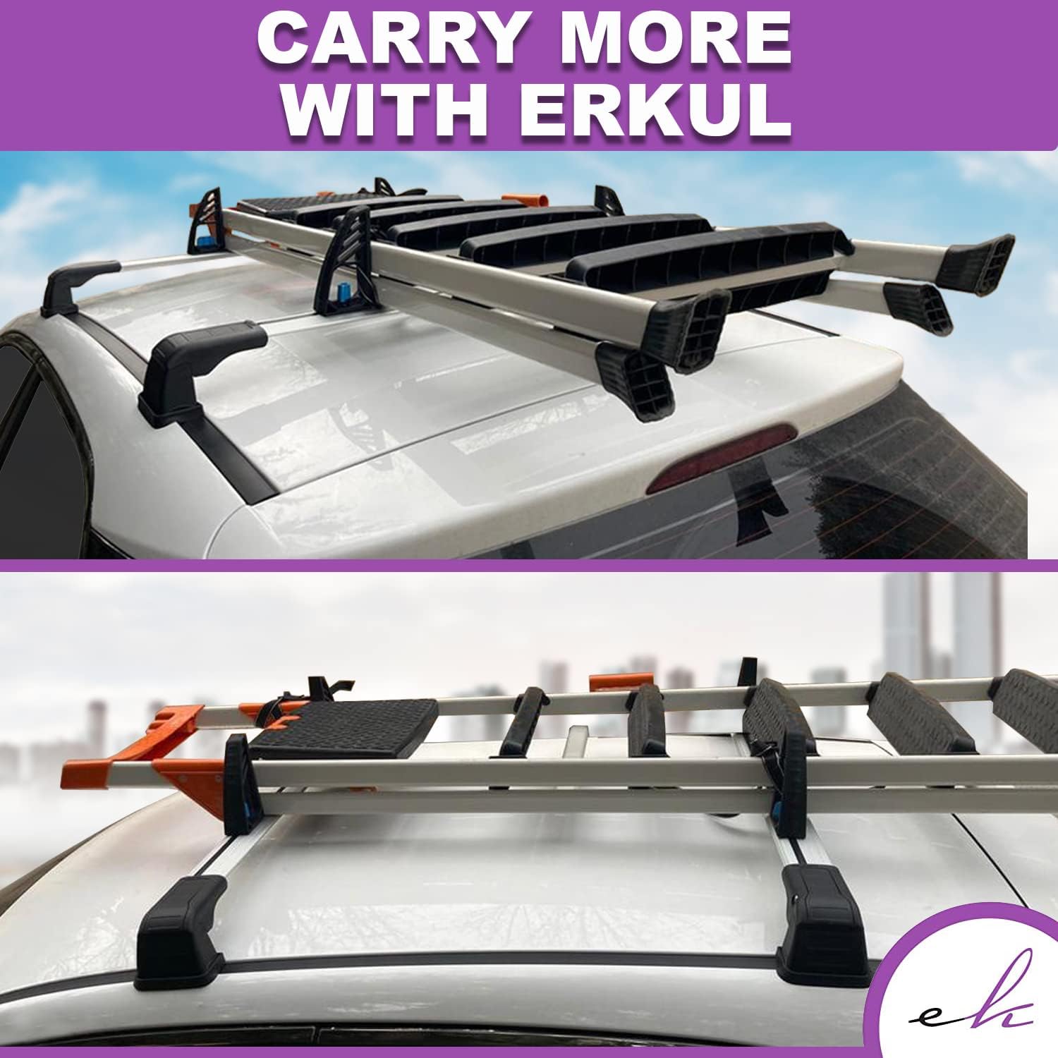Adjustable Load Stops for Roof Rack Cross Bars | Erkul Auto