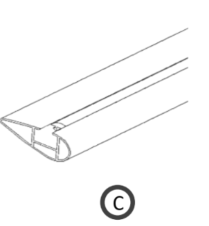 Skybar V1 - Replacement Parts for Raised Rails Crossbars