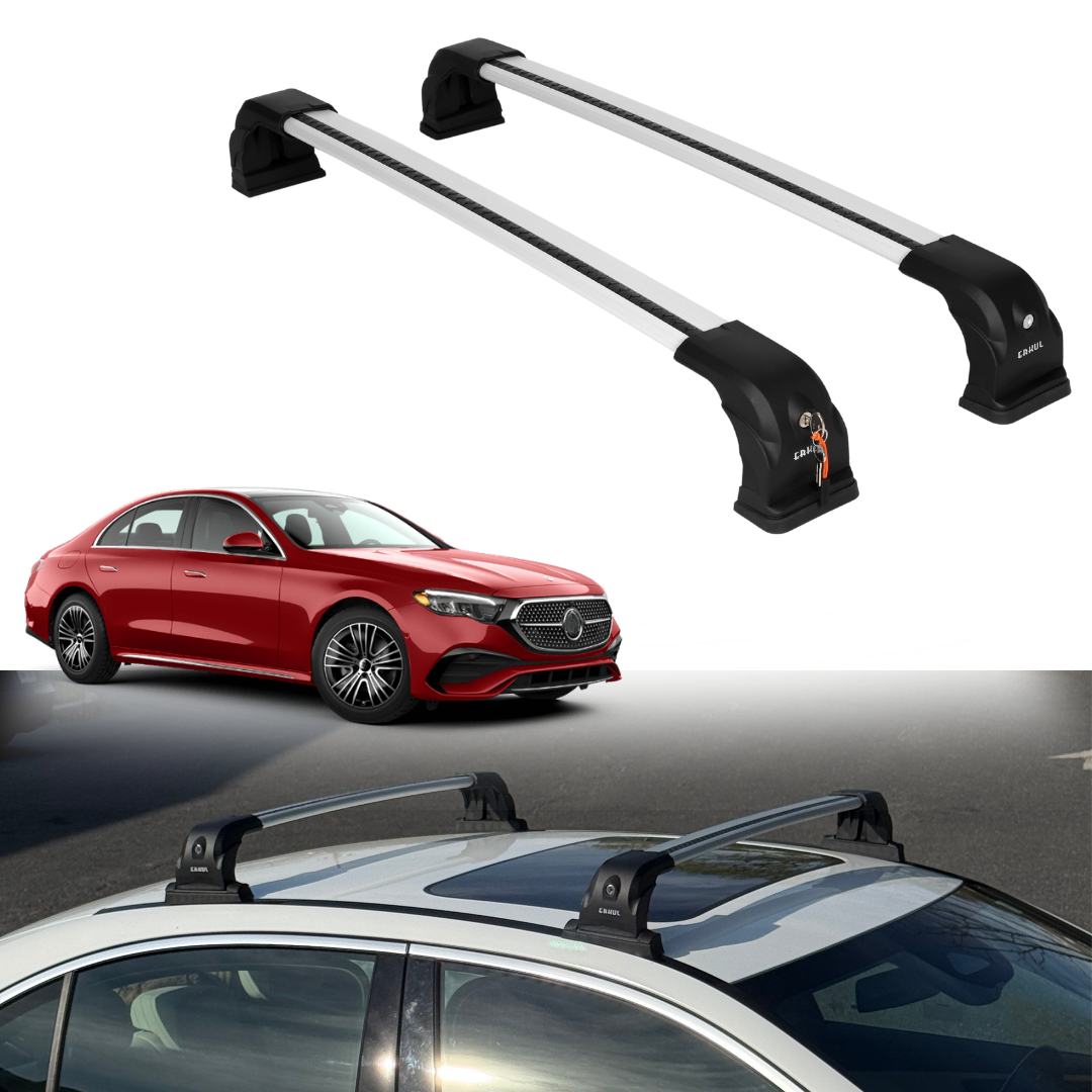 ERKUL Roof Rack Crossbars For MERCEDES-BENZ E CLASS SEDAN 2024-2026