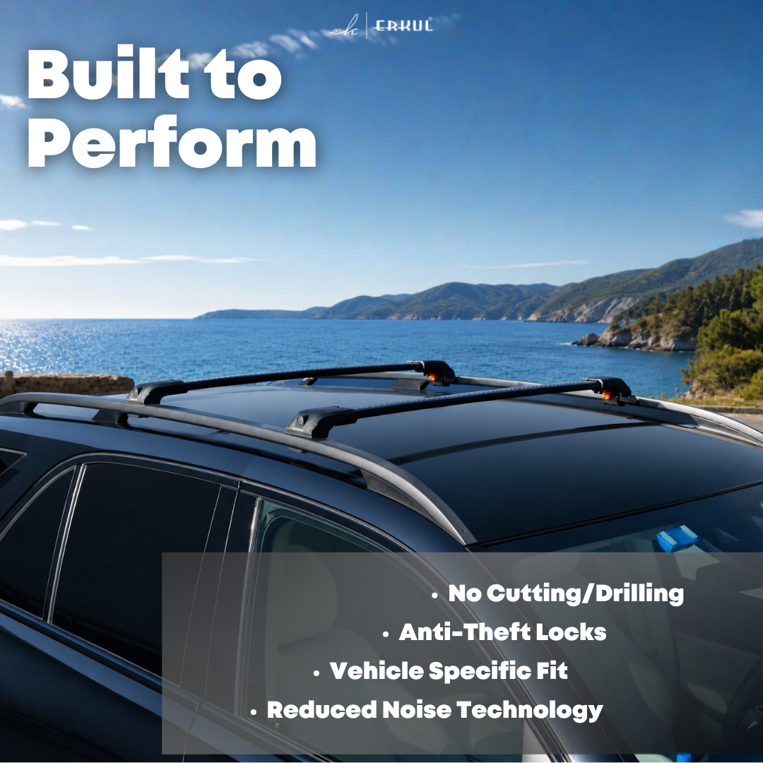ERKUL Roof Rack Crossbars For MERCEDES-BENZ E-CLASS 2011-2016