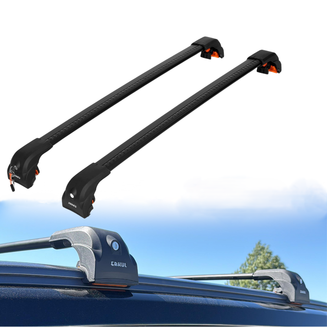 Heavy Duty Roof Rack Crossbars for Ford Transit Connect 2014-2023 w/ Flush Rails