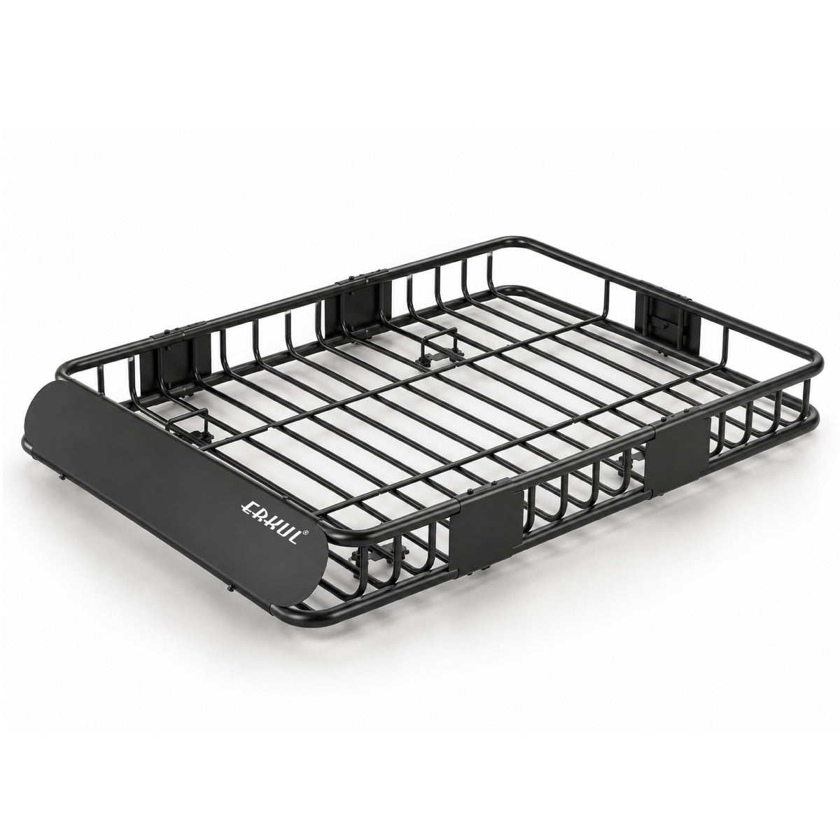 ERKUL AeroGlide Roof Cargo Basket 51x36", Steel, 175 lb, Wind Fairing