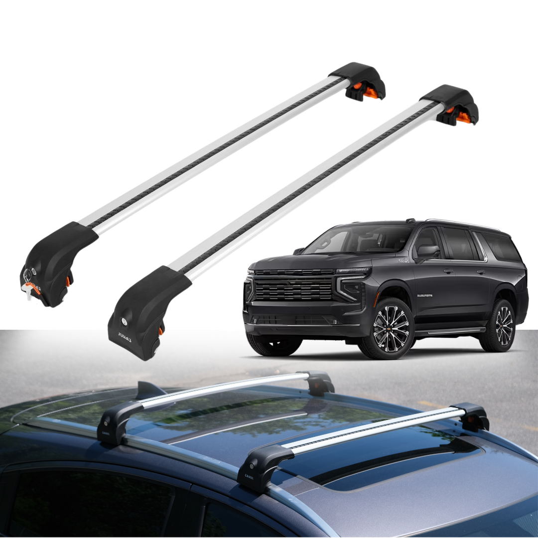 ERKUL Roof Rack Crossbars For CHEVROLET SUBURBAN 2021-2026