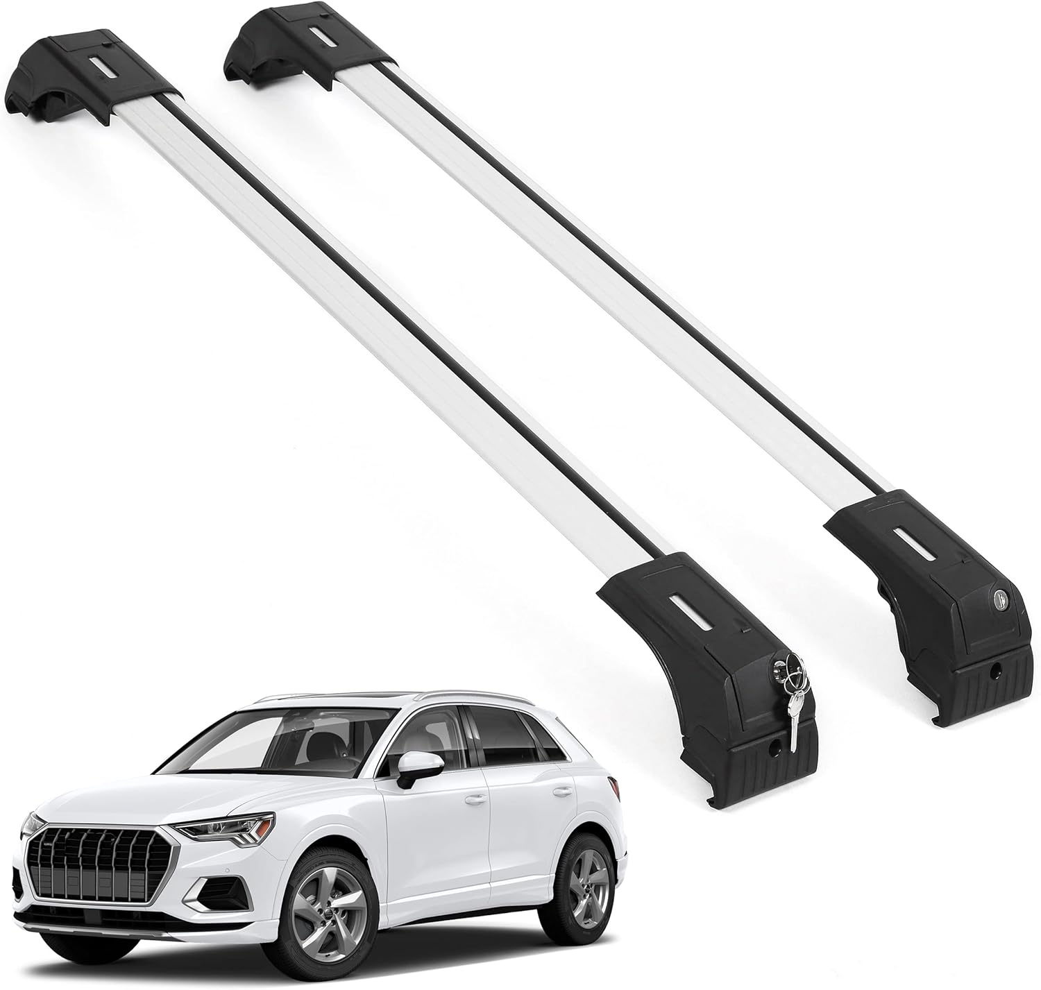 ERKUL Roof Rack Crossbars For AUDI Q3 2012-2018