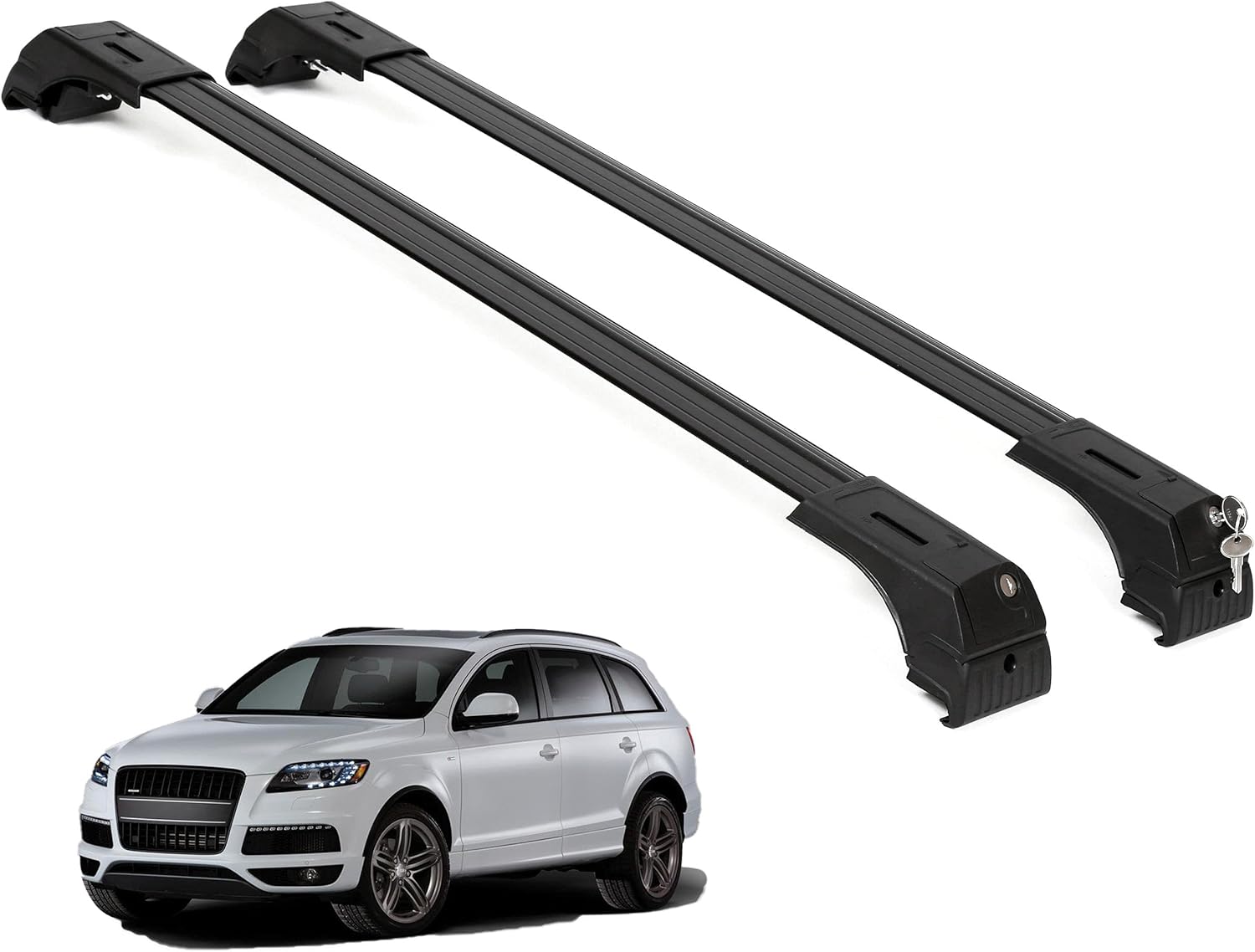 ERKUL Roof Rack Crossbars For AUDI Q7 2007-2015