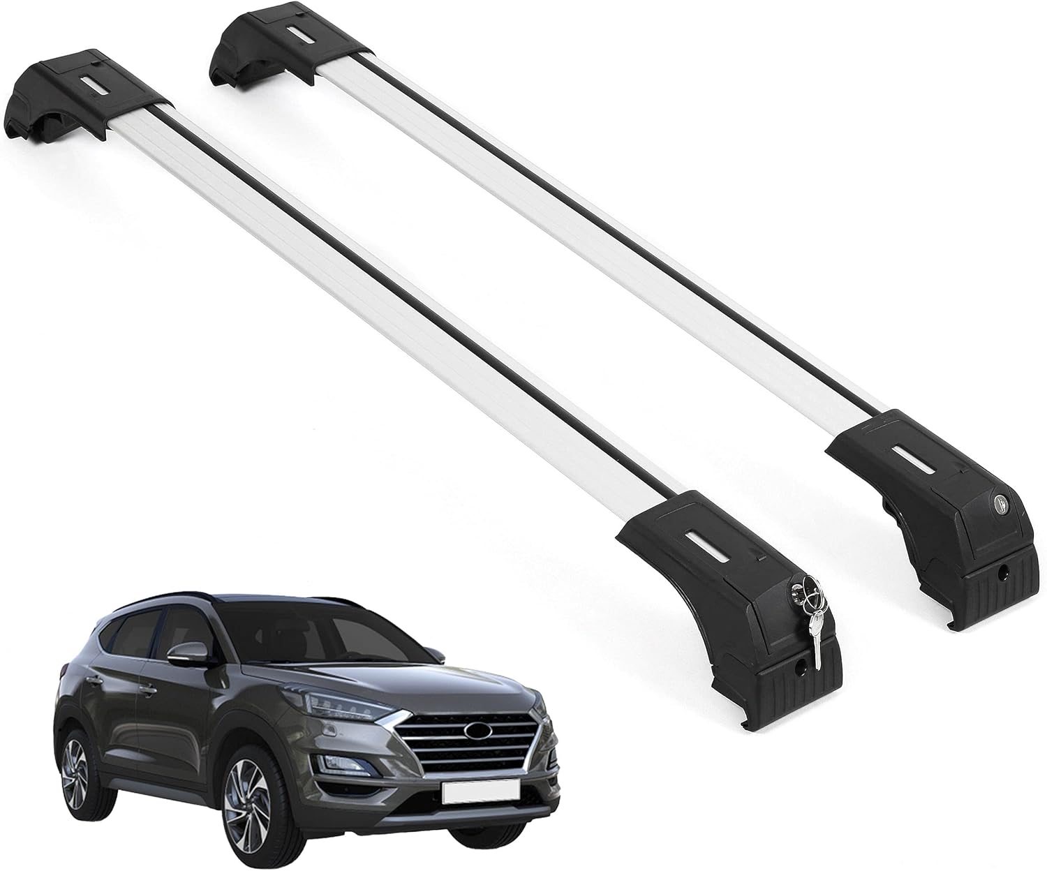 ERKUL Roof Rack Crossbars For HYUNDAI TUCSON 2016-2021